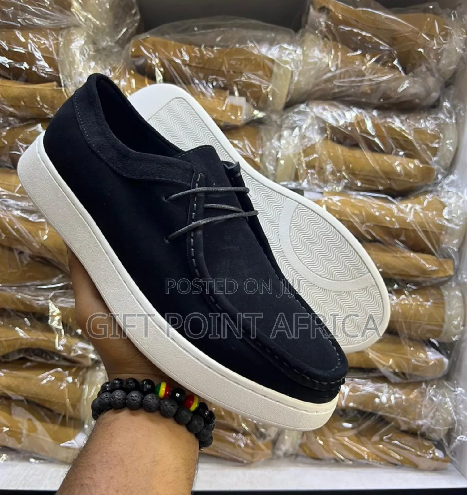 Leather Suede Smart Casual With Rubber Sole for Men