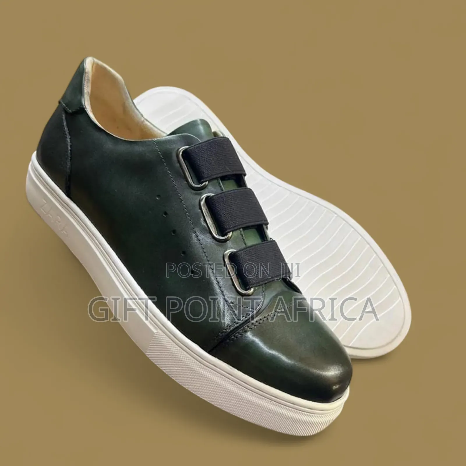 Zara Leather Smart Casual Shoes for Men