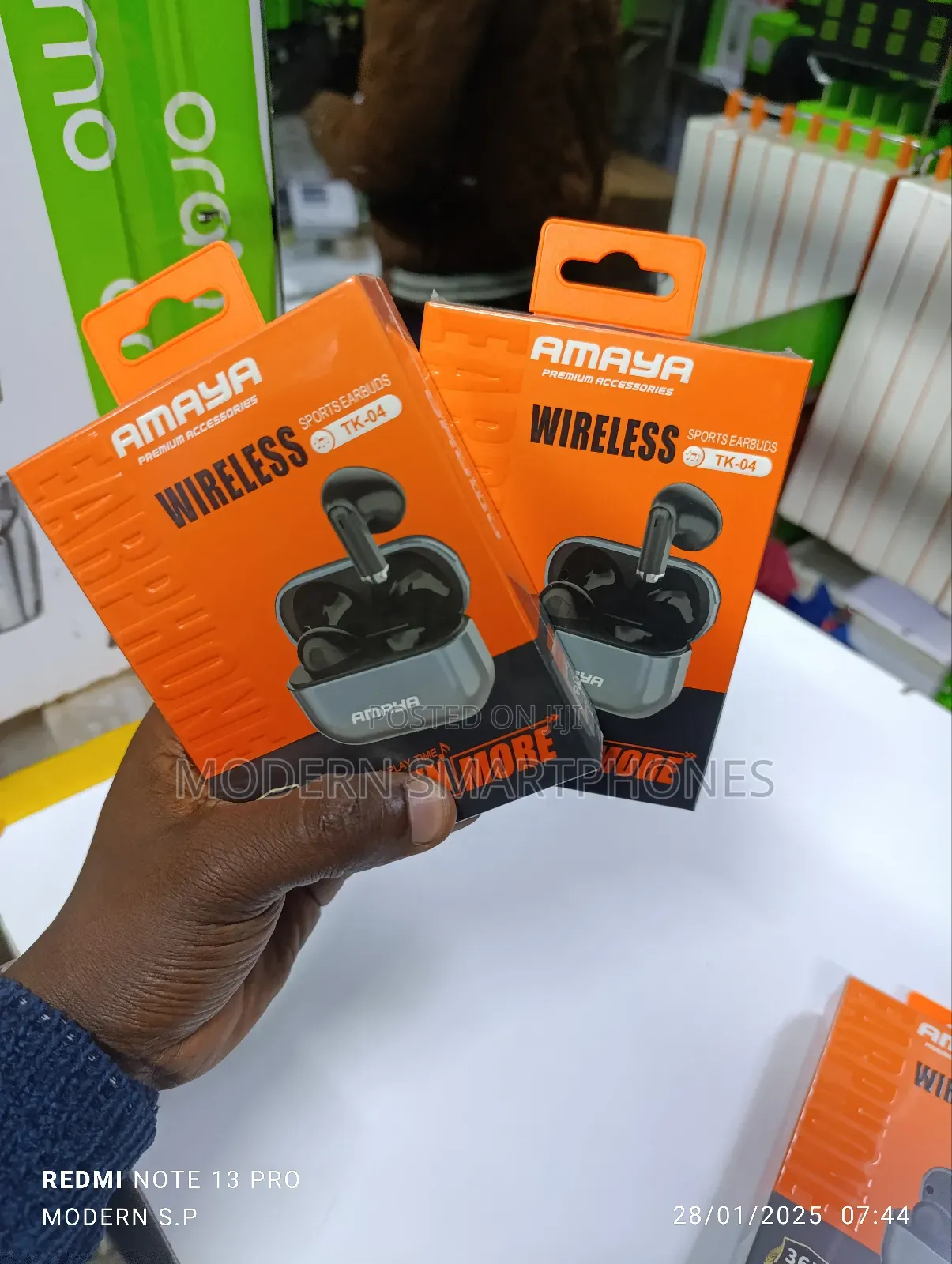Amaya Tk04 Wireless Bluetooth Earphone Earbuds