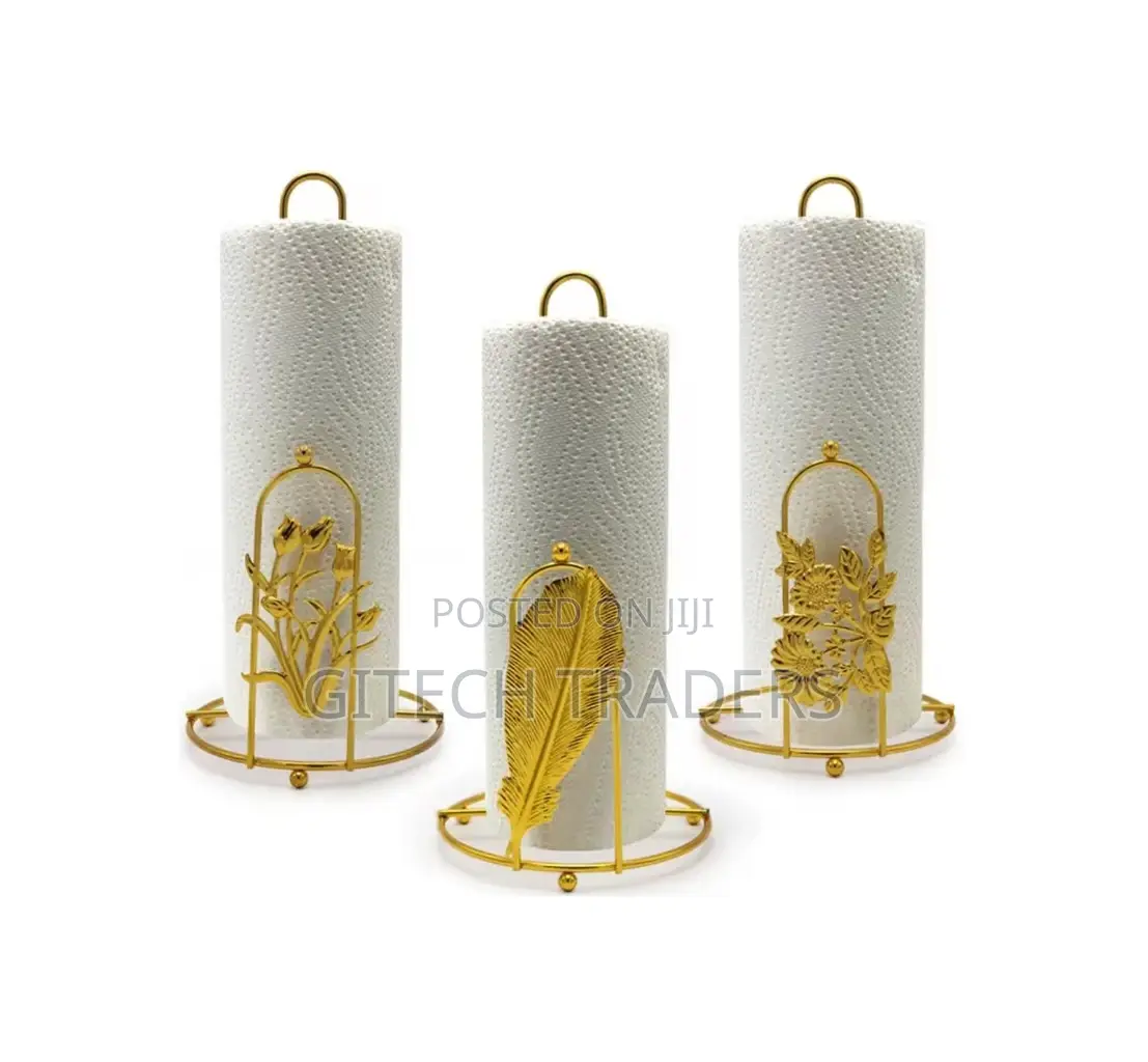 Brand New Gold Serviette Holder