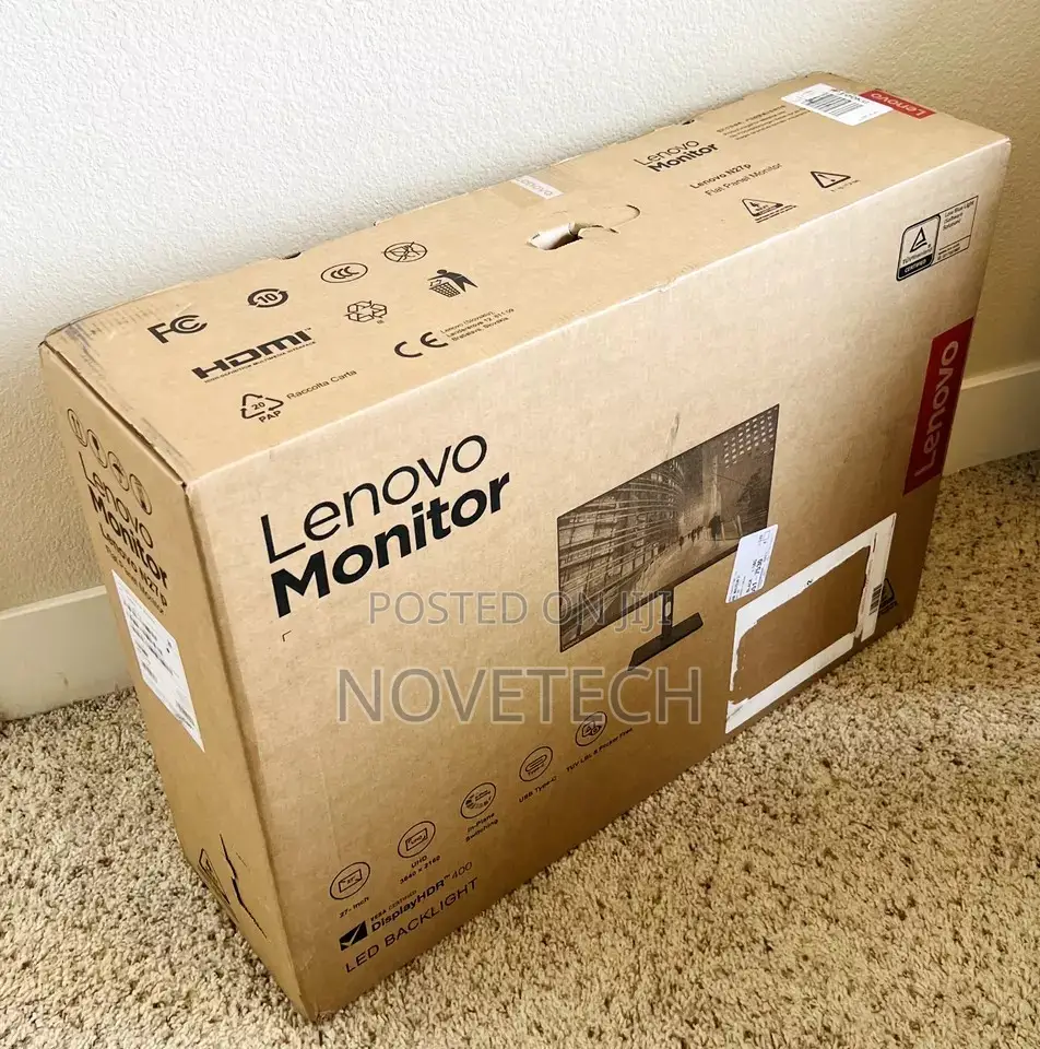 Lenovo N27P USB-C Monitor -27" Inch Display Resolution.