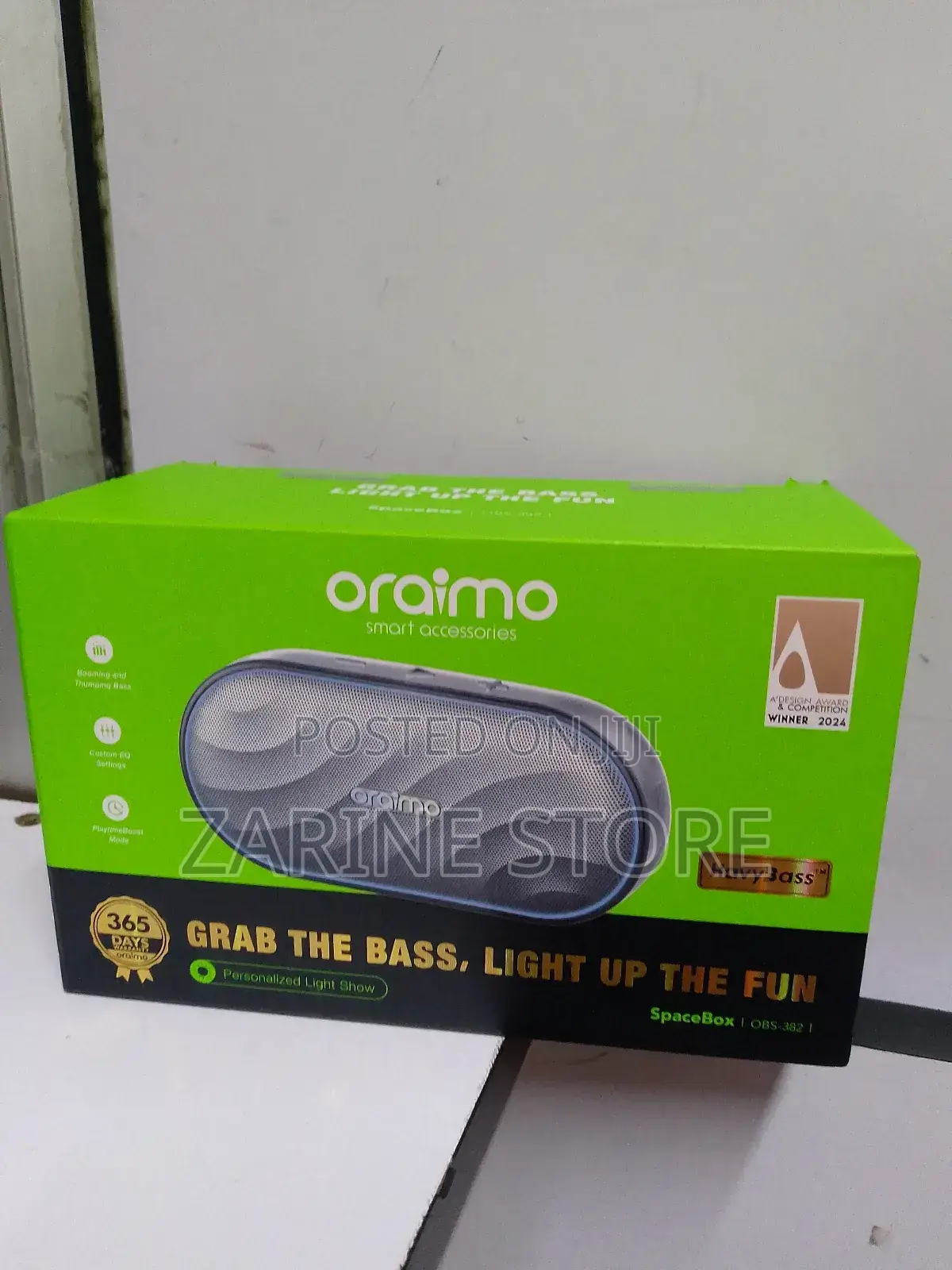 Oraimo Heavy Bass Portable Speaker