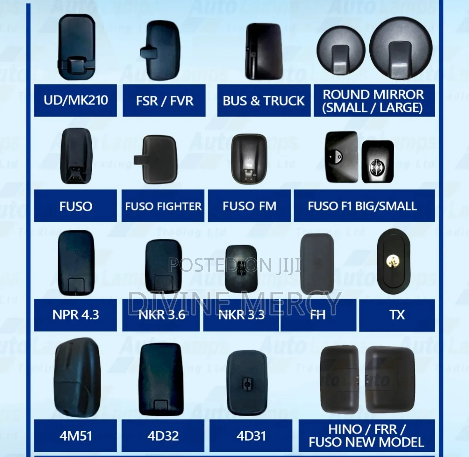 Side Mirrors All Vehicles
