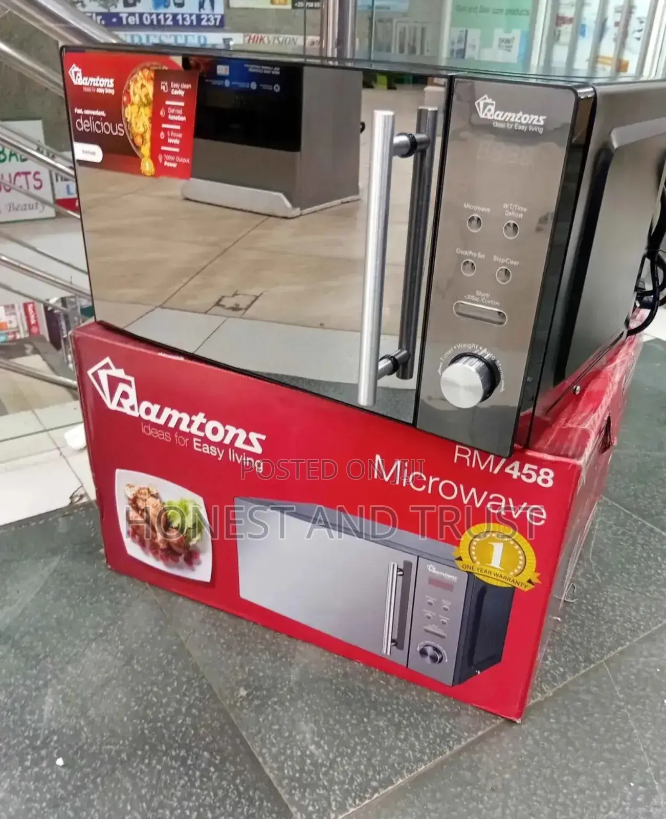 Ramtons 458 20litres Microwave
