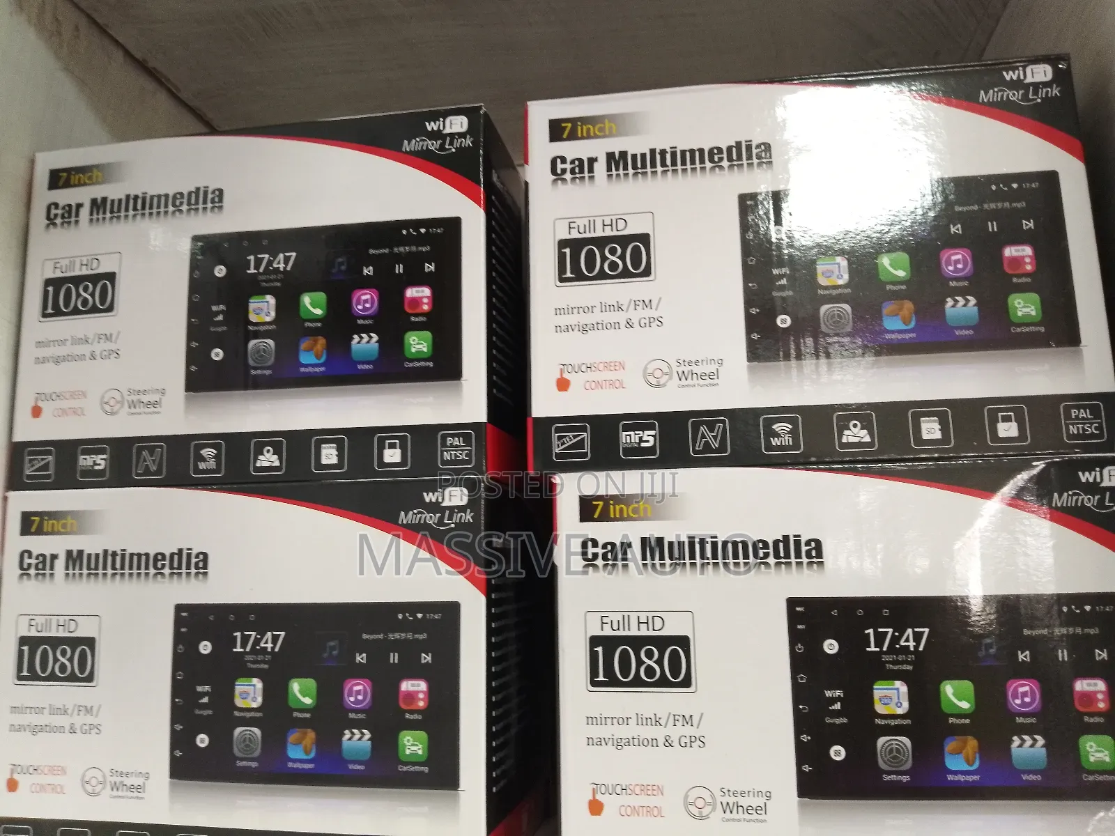 Wifi Improver 7" Android Car Radio System