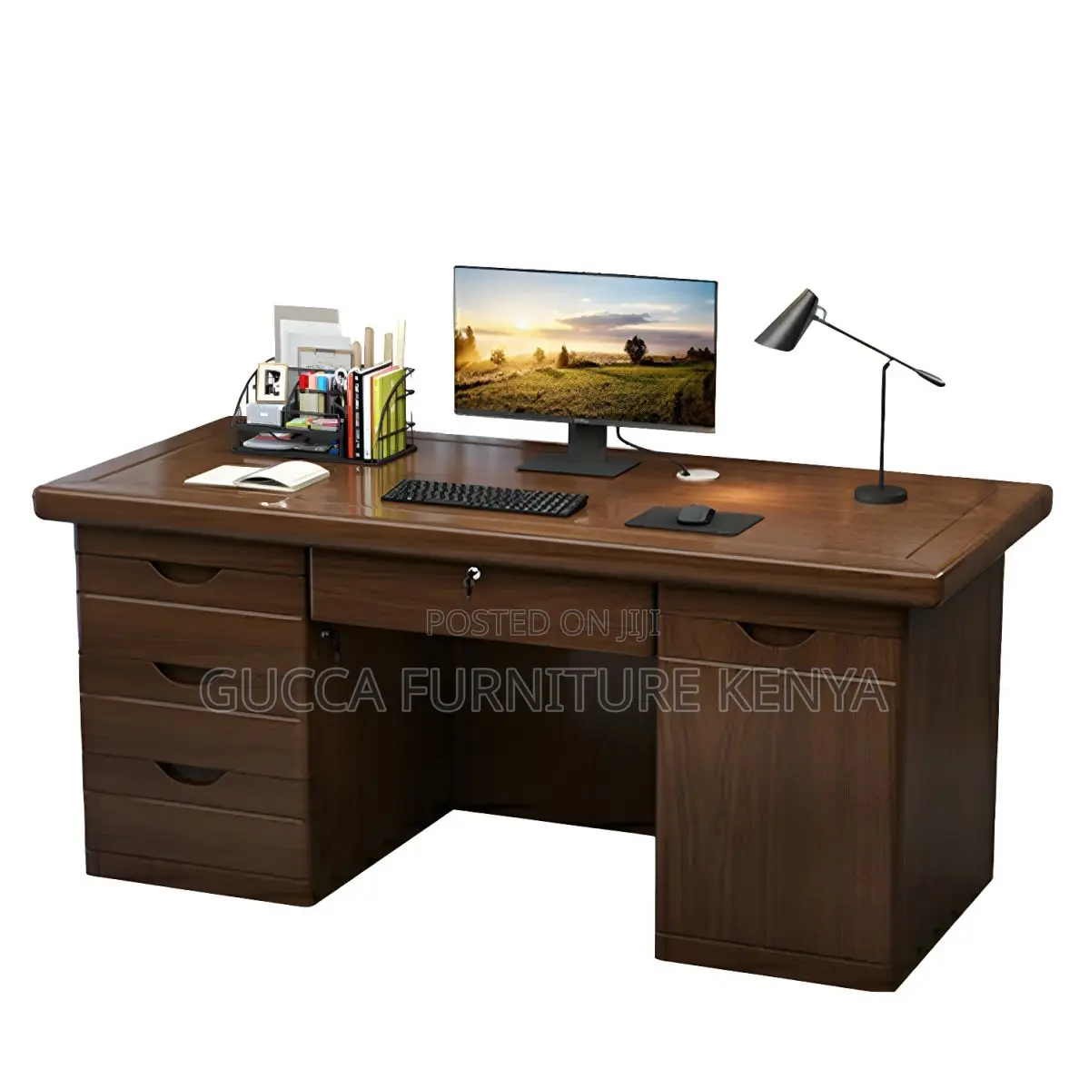 Office Tables:1400mm Modern Wood Executive Computer Desk