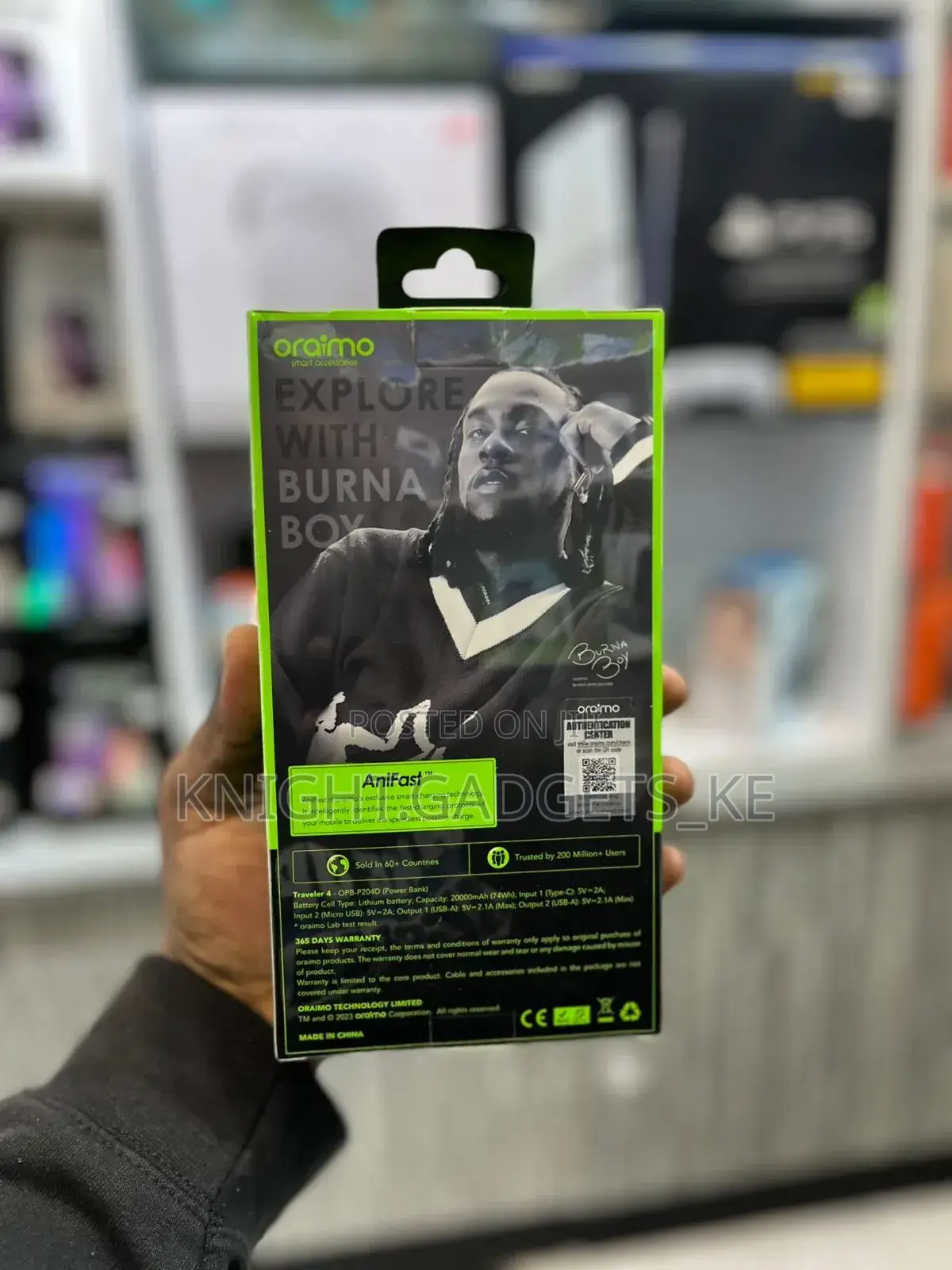 20kmah OPB-P204D Powerbank.