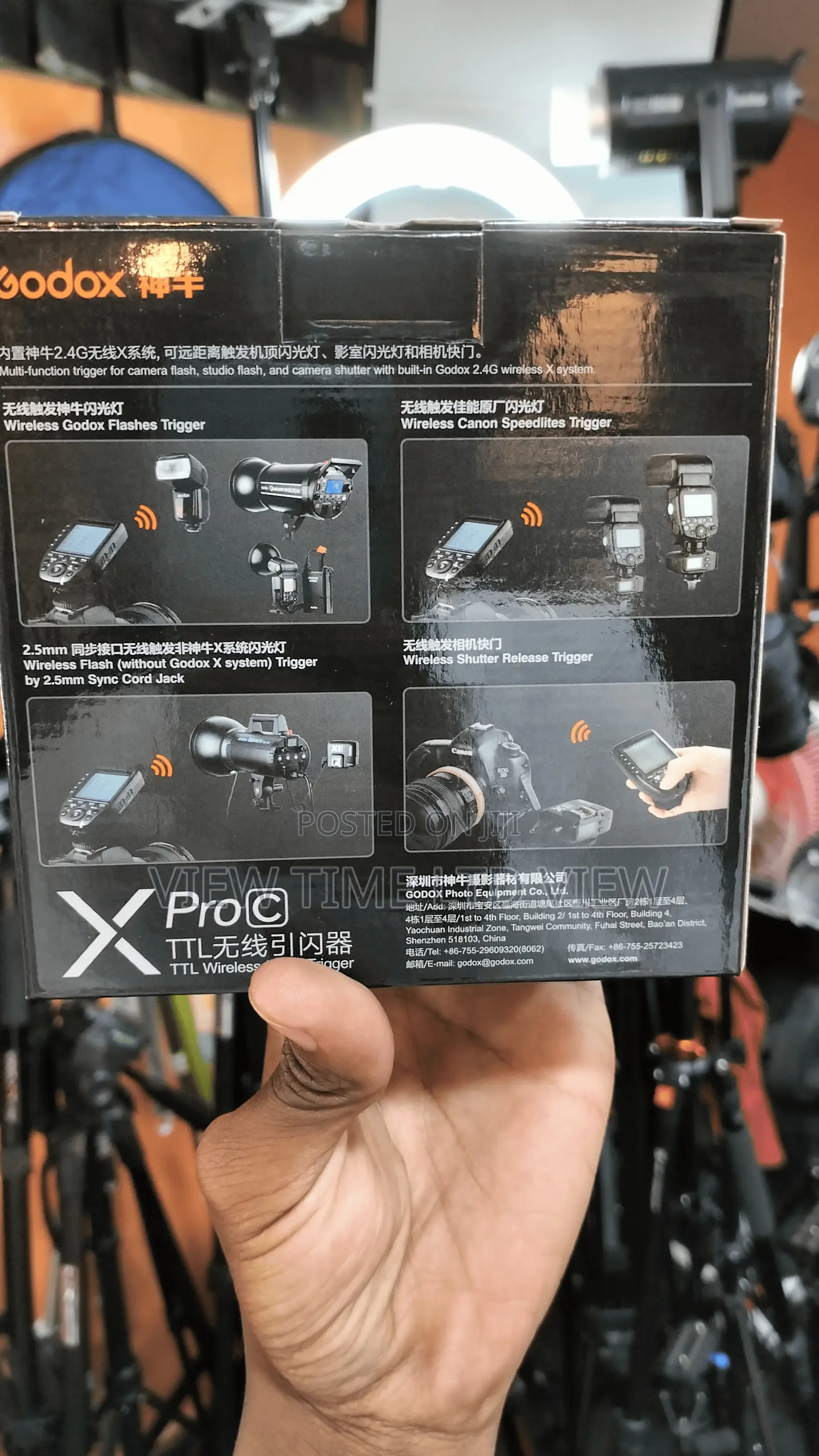 Godox Xproc TTL Wireless Flash Trigger for Canon Cameras