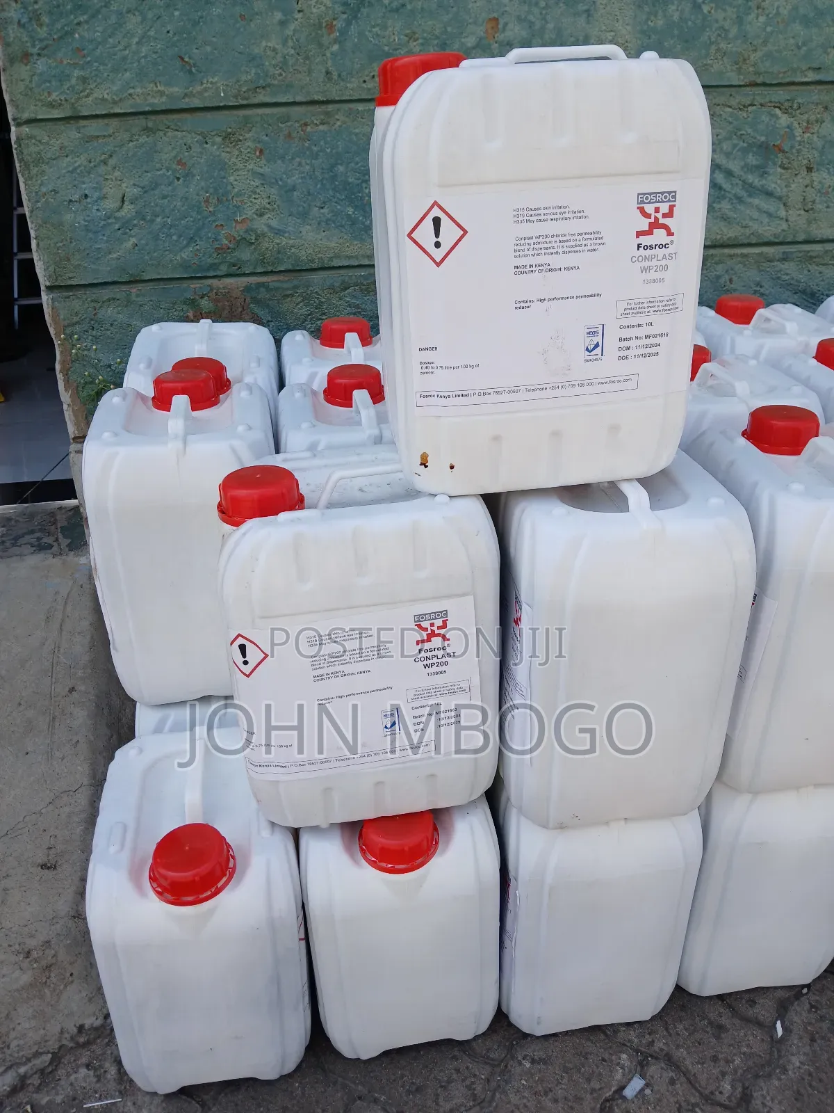 Conplast Wp 200 - Waterproofing Admixture .