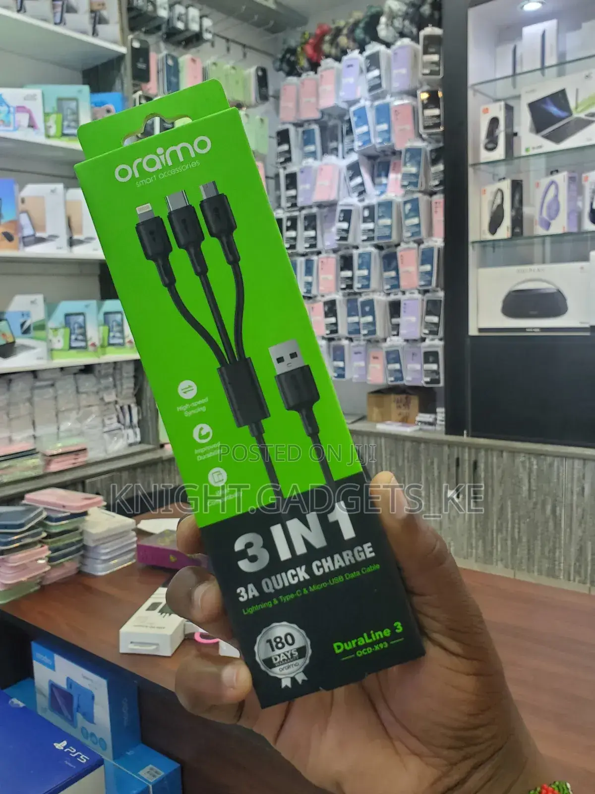 Oraimo 3 in 1 Cable ! 