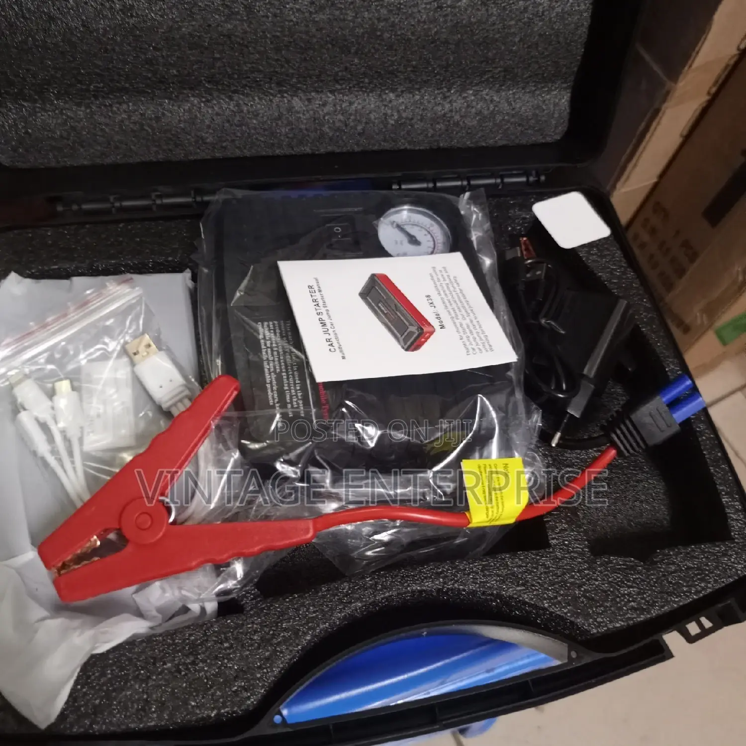 Car Jam Starter Air Compressor