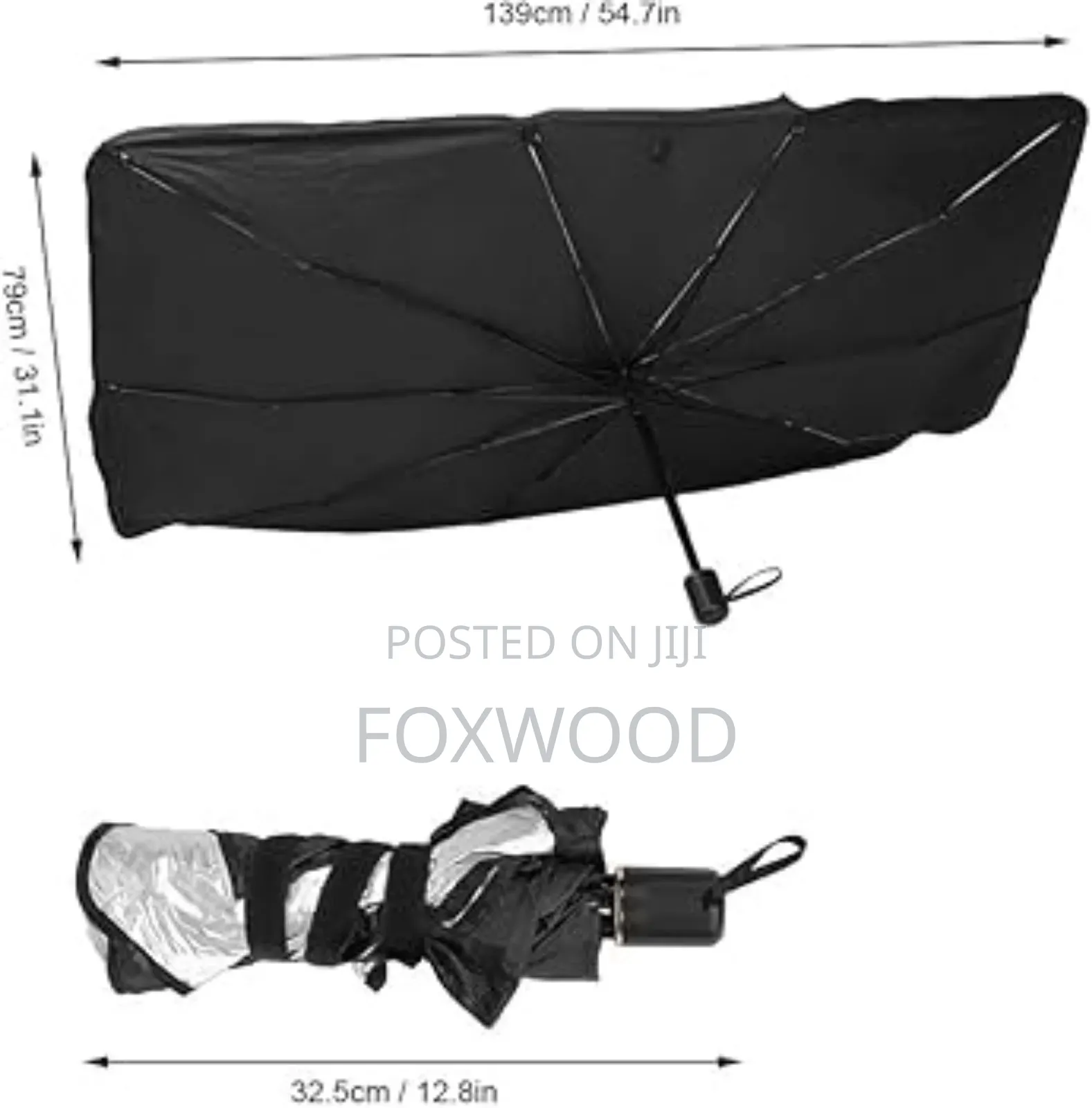 Car Dashboard Umbrella Sunvisor Windscreen Cover