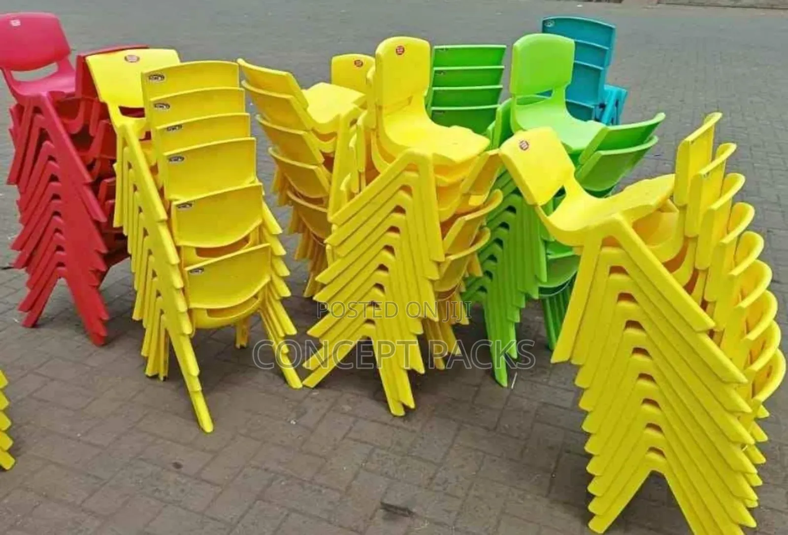 Kindergarten Plastic Chairs.