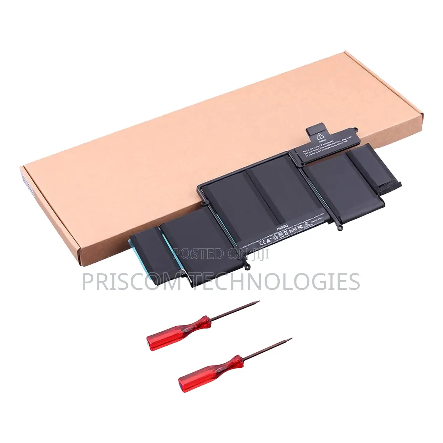 Macbook Pro 13" A1502 A1493 Me864 Me864ll/a Me866ll/ Battery
