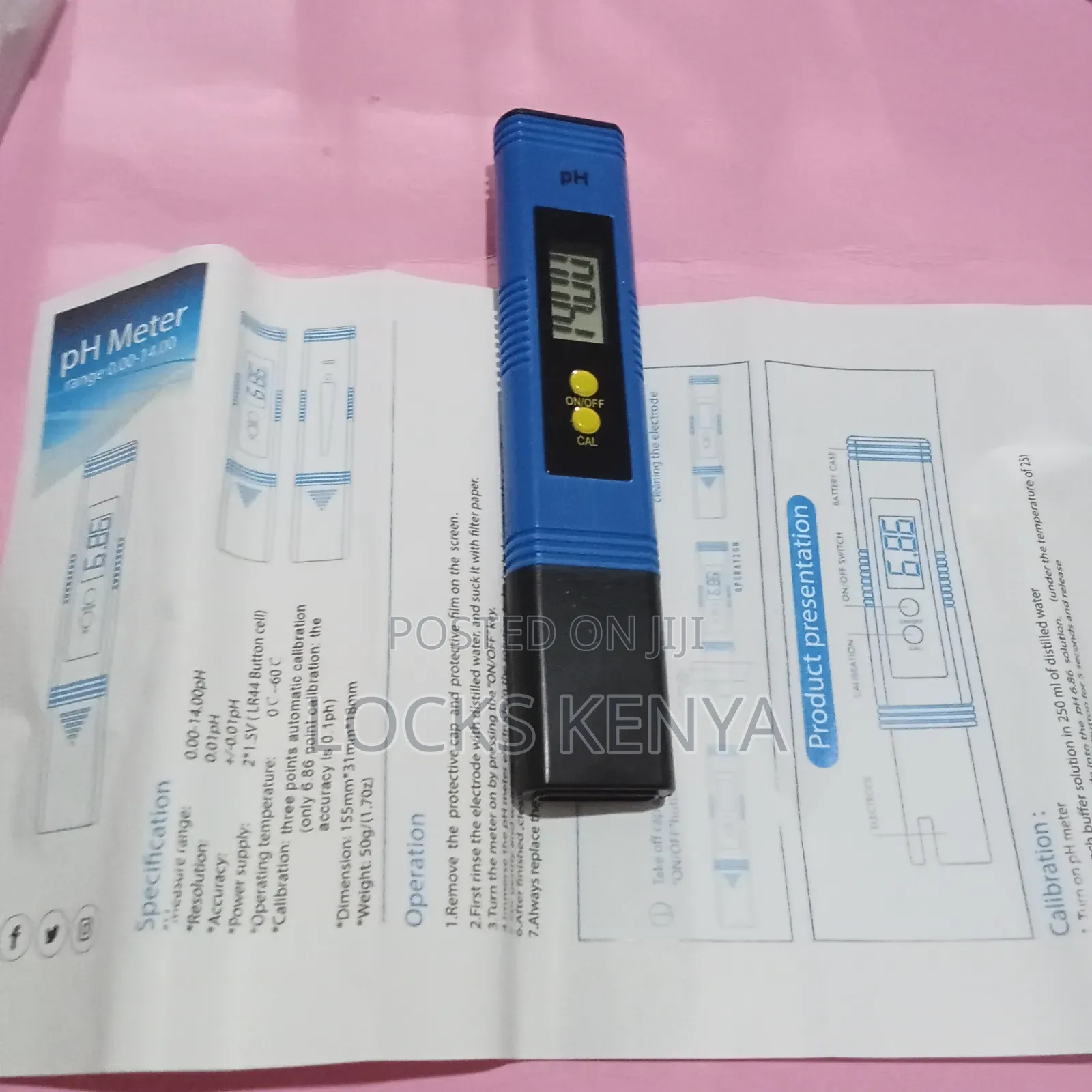 Portable Handheld PH Meter