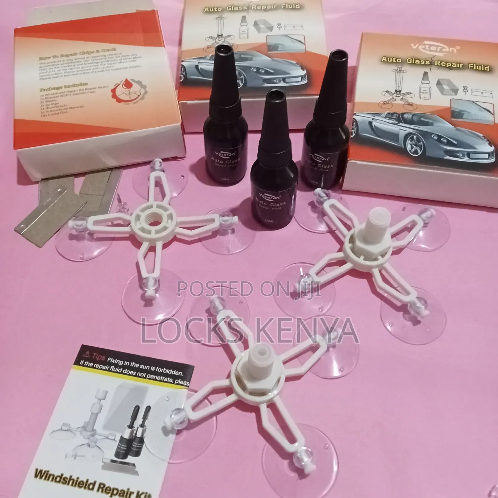 Automotive Windshield Crack Repair Kit