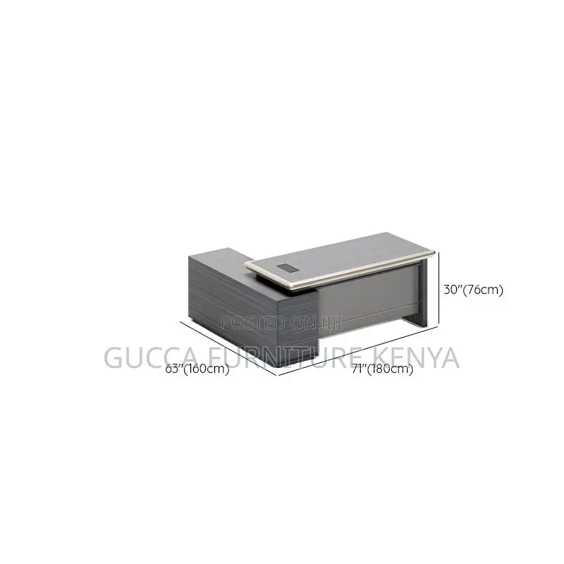 Office Tables:1.6 Meters Classy Modern Secure Executive Desk