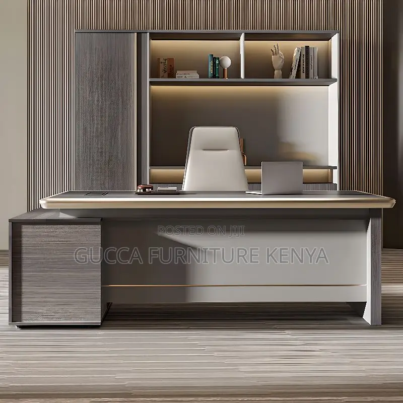 Office Tables:1.6 Meters Classy Modern Secure Executive Desk