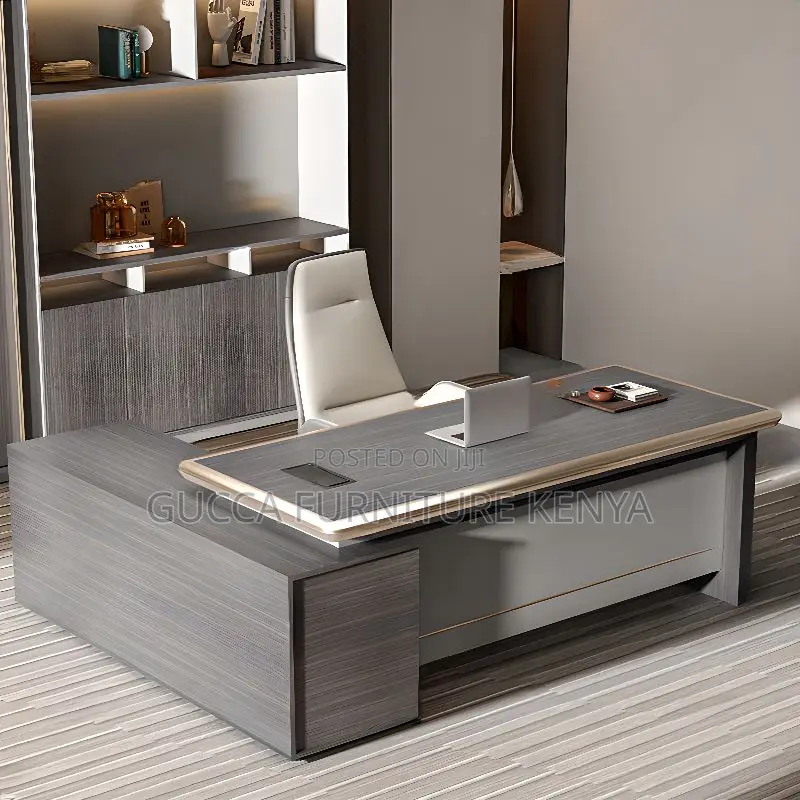 Office Tables:1.6 Meters Classy Modern Secure Executive Desk