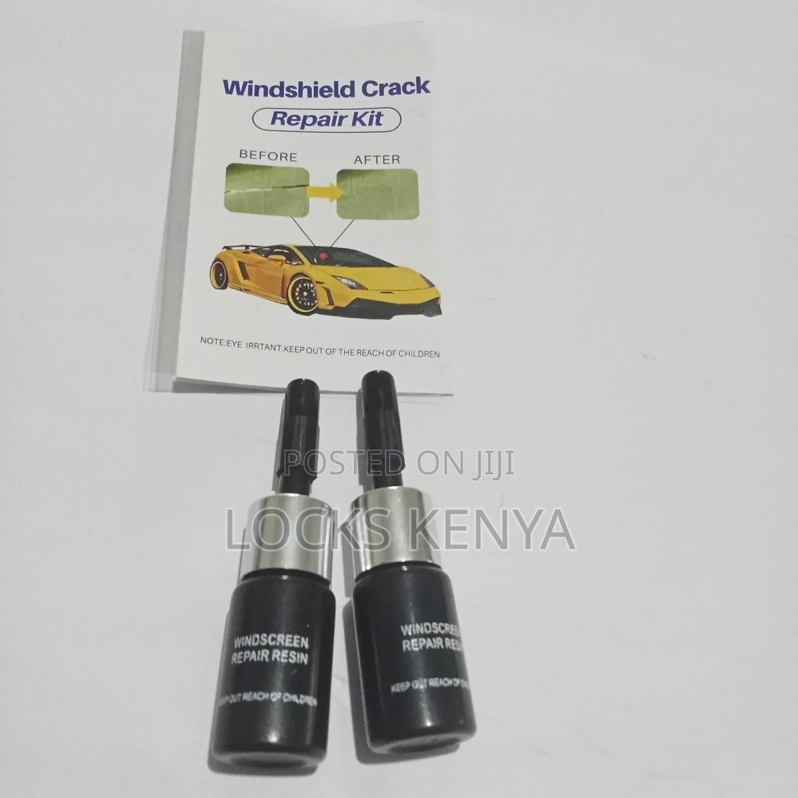 Windscreen Moon Cracks Repair Resin