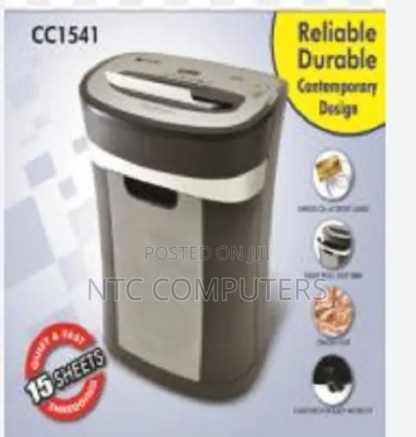 Atlas Cc1240 Crosscut 12 Sheets Paper Shredder