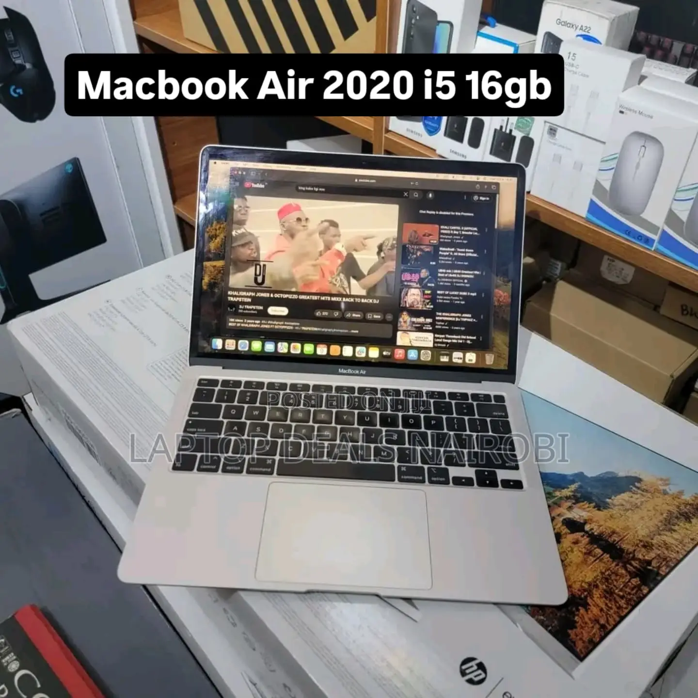 Laptop Apple MacBook Air 2020 16GB Intel Core I5 SSD 256GB