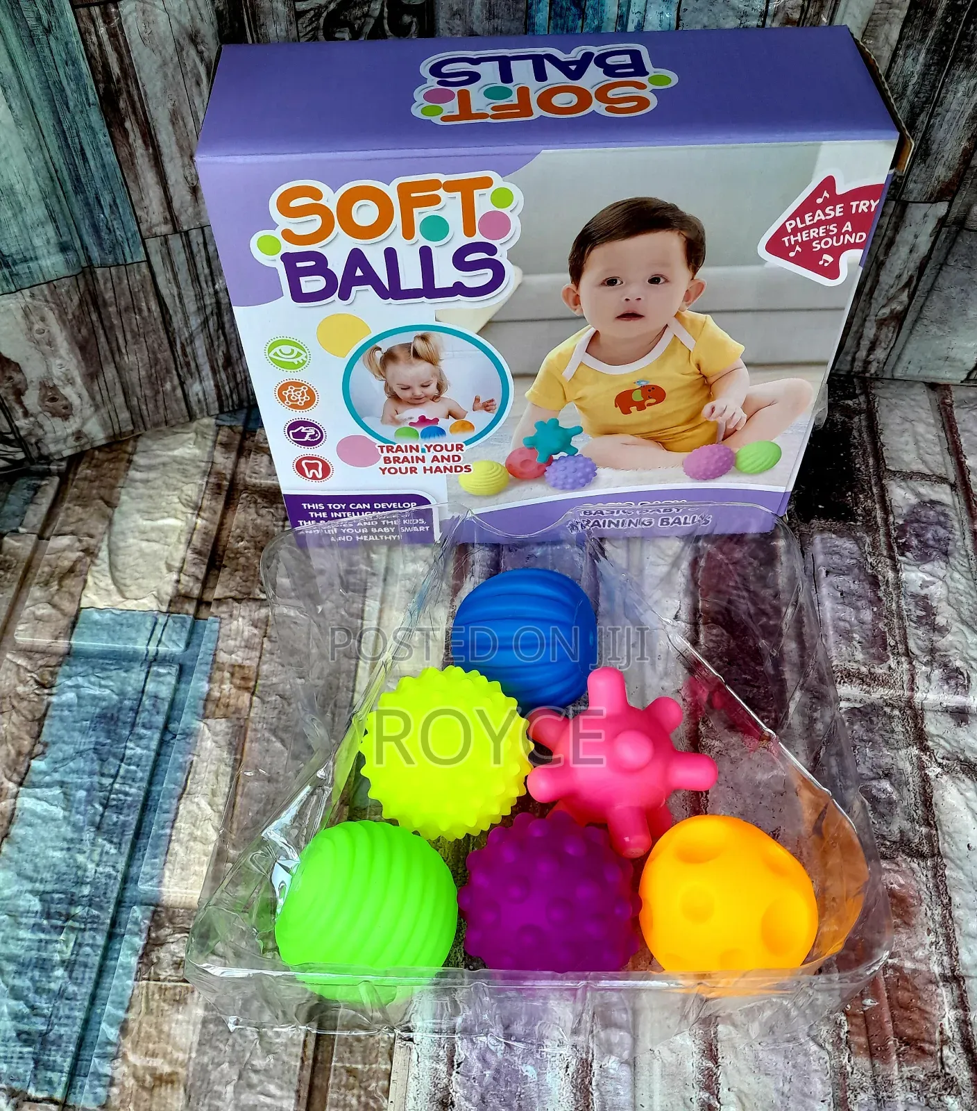 Soft Balls- Baby Sensory Toys