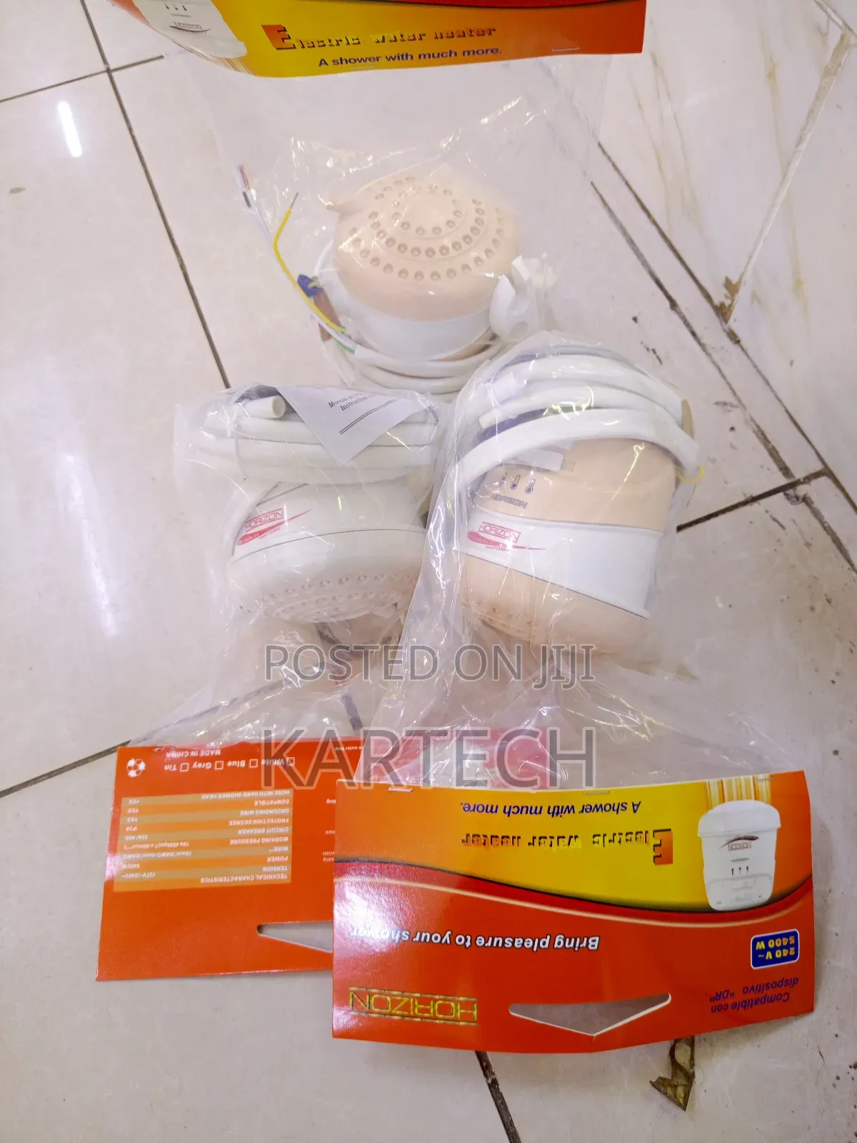 Horizon Instant Shower Head 240V 5400W