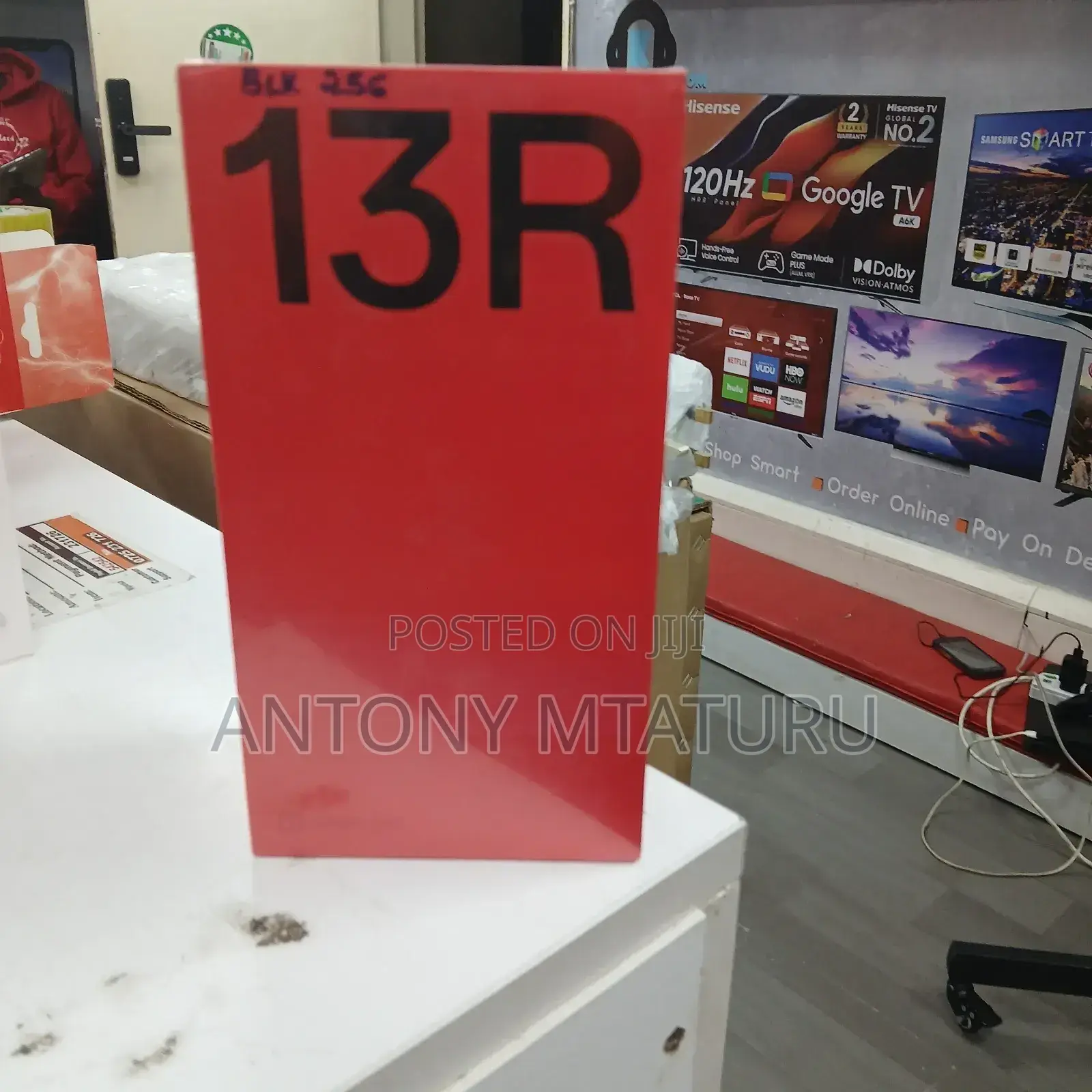 New OnePlus 13R 256 GB Black