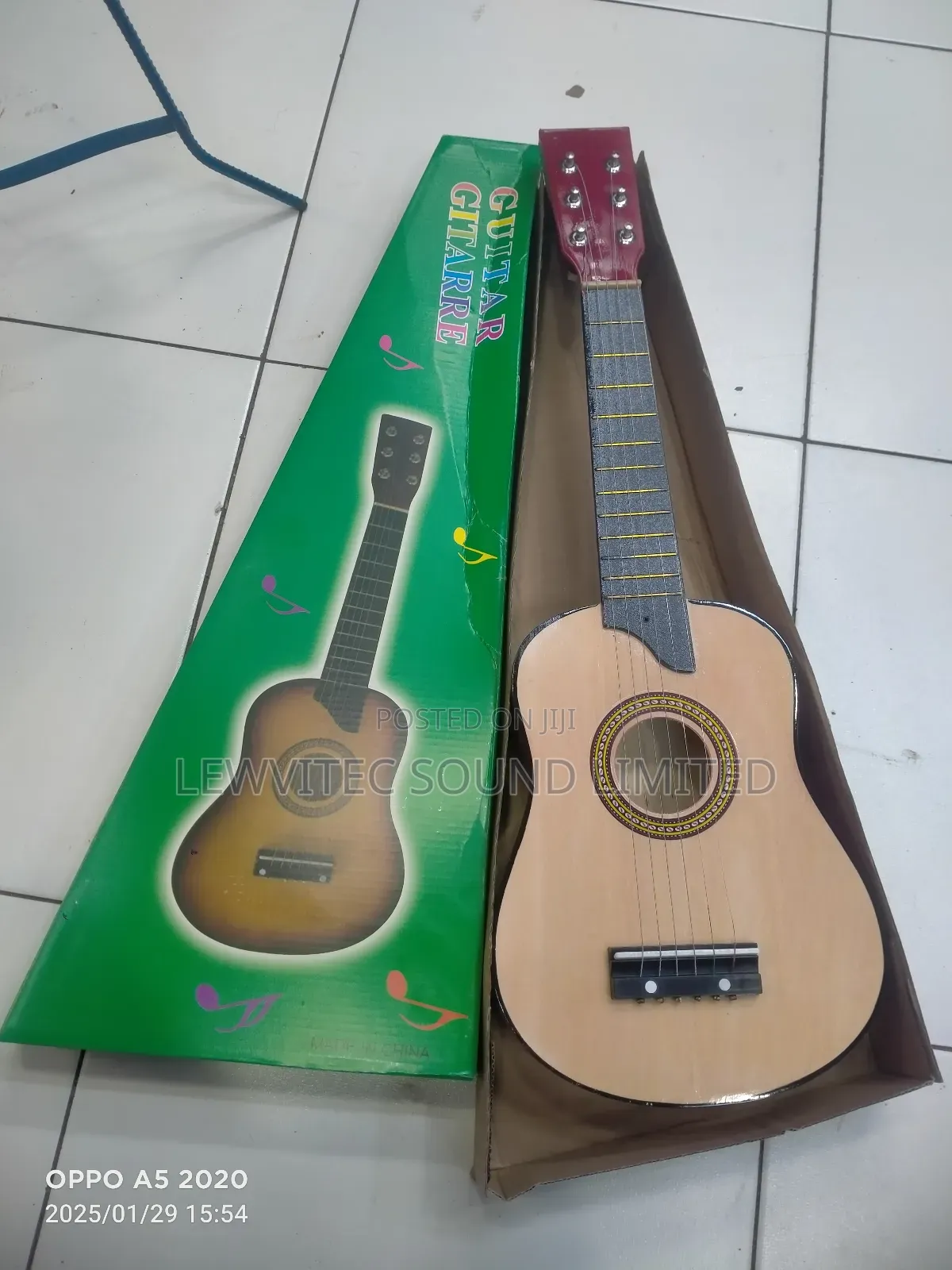 Brown Musical Baby Guitar