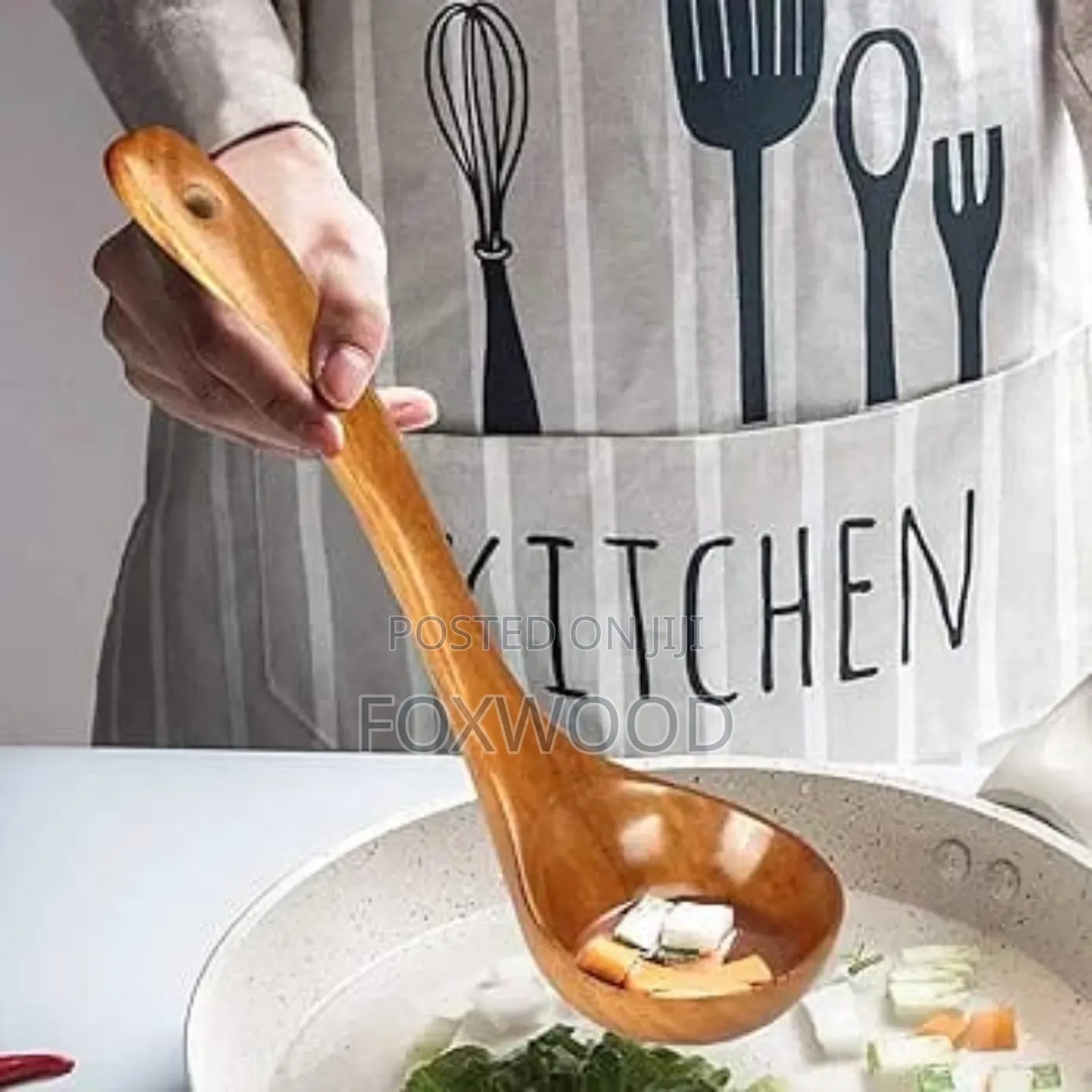 Wooden Soup Spoon