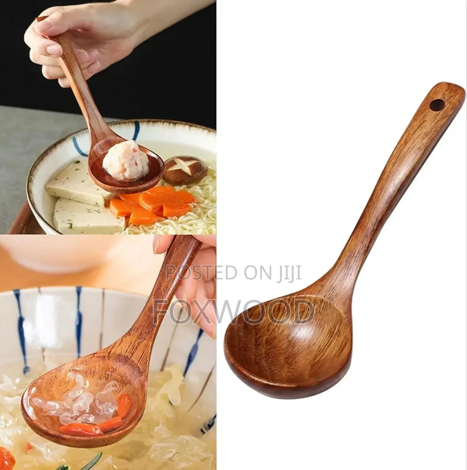 Wooden Soup Spoon