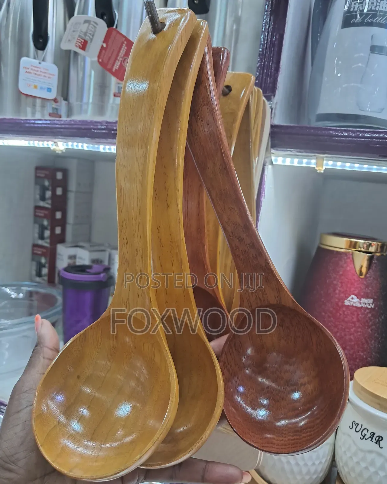 Wooden Soup Spoon