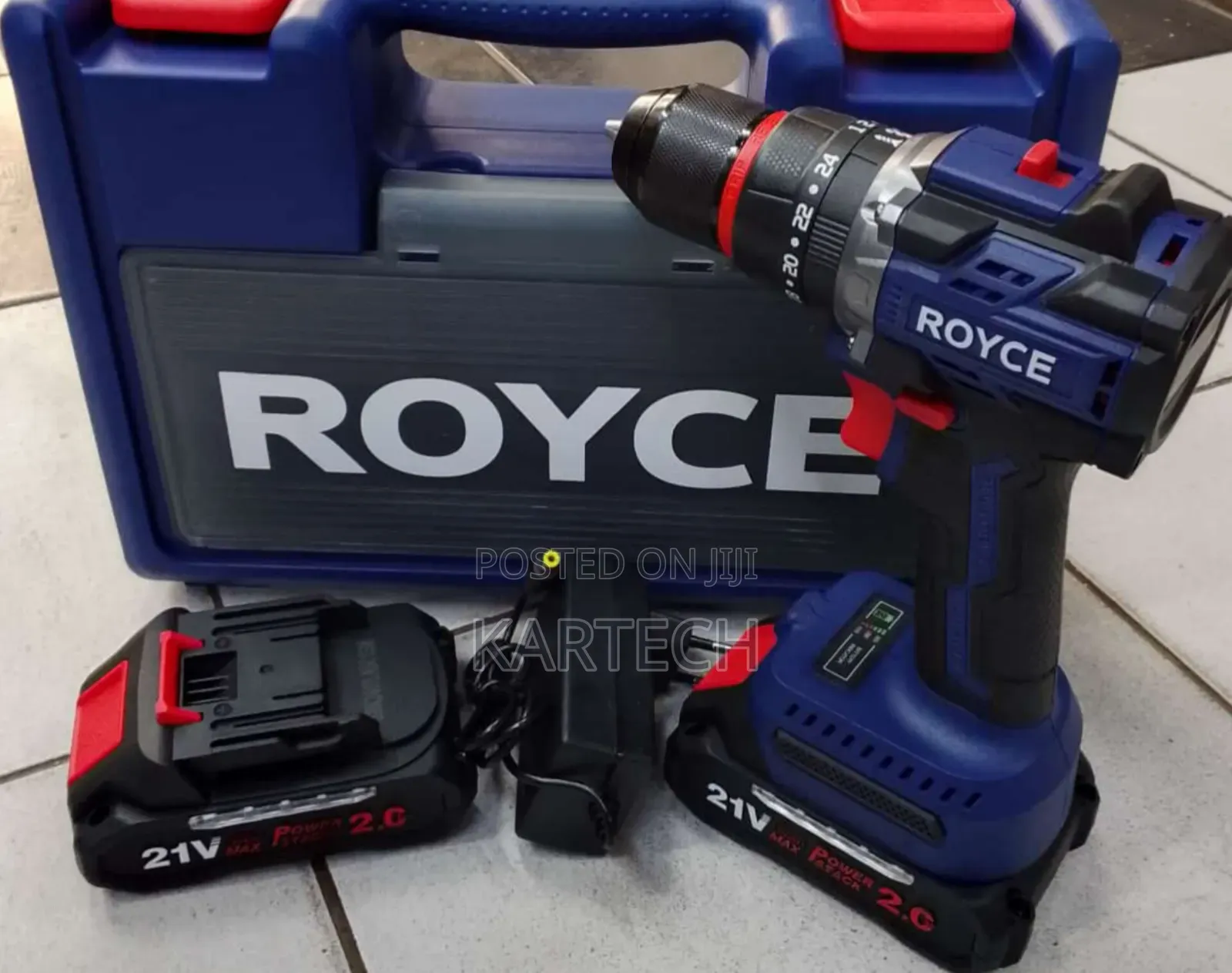 Royce 21volts Drill Set With Hammer