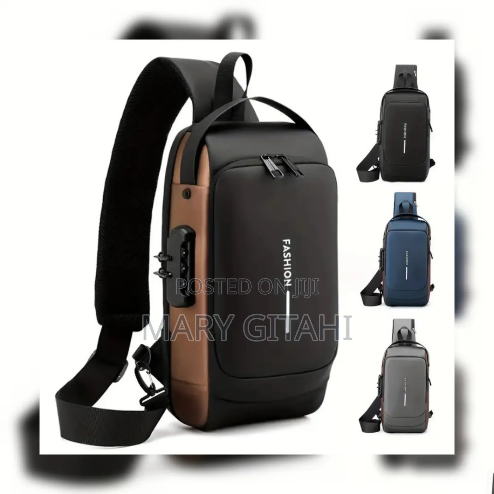*Anti-Theft Chest Cross Shoulder Bag /