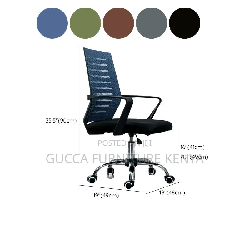 Office Chairs: Modern Mesh Color Conference Chair