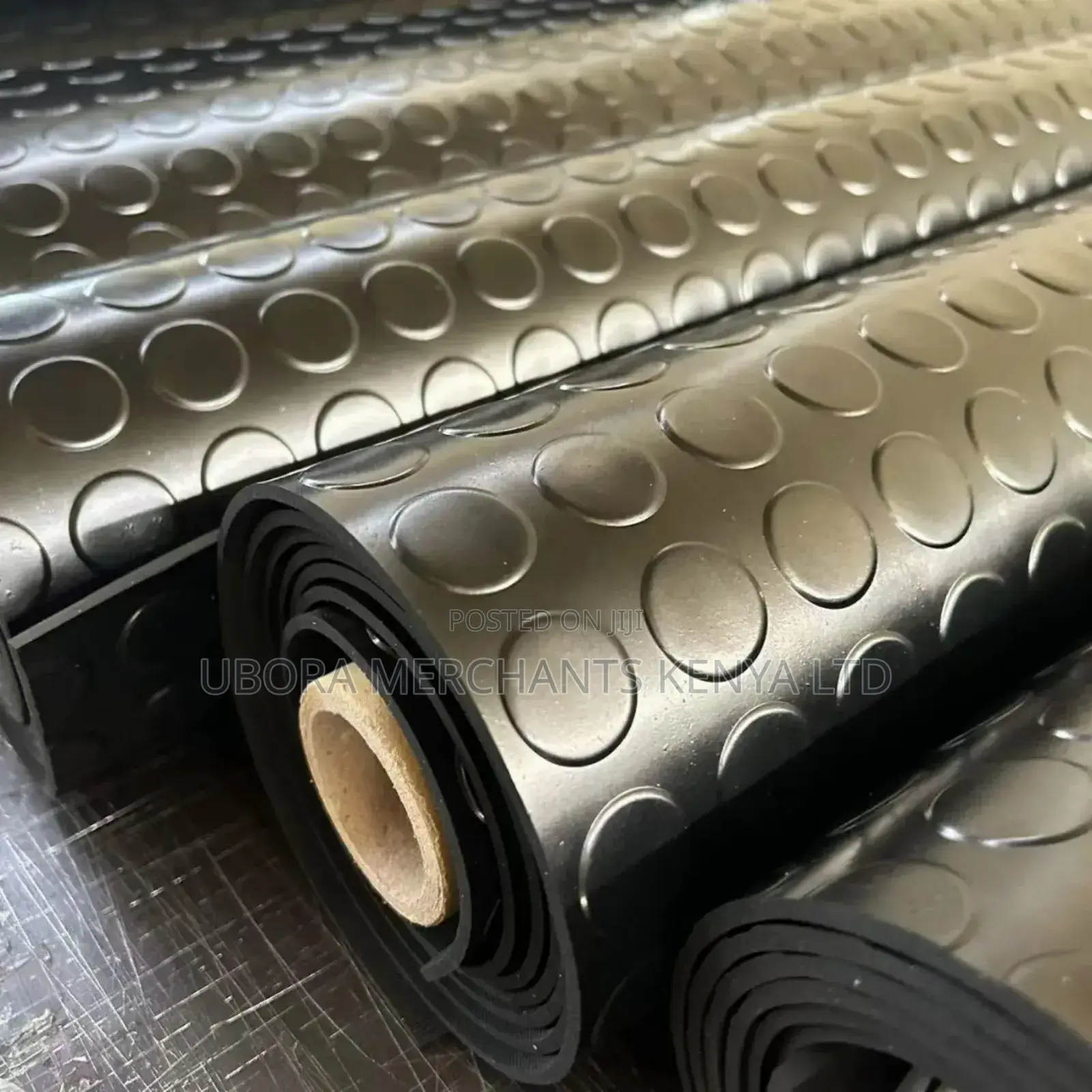 4mm Coin Stud Rubber Mat Roll