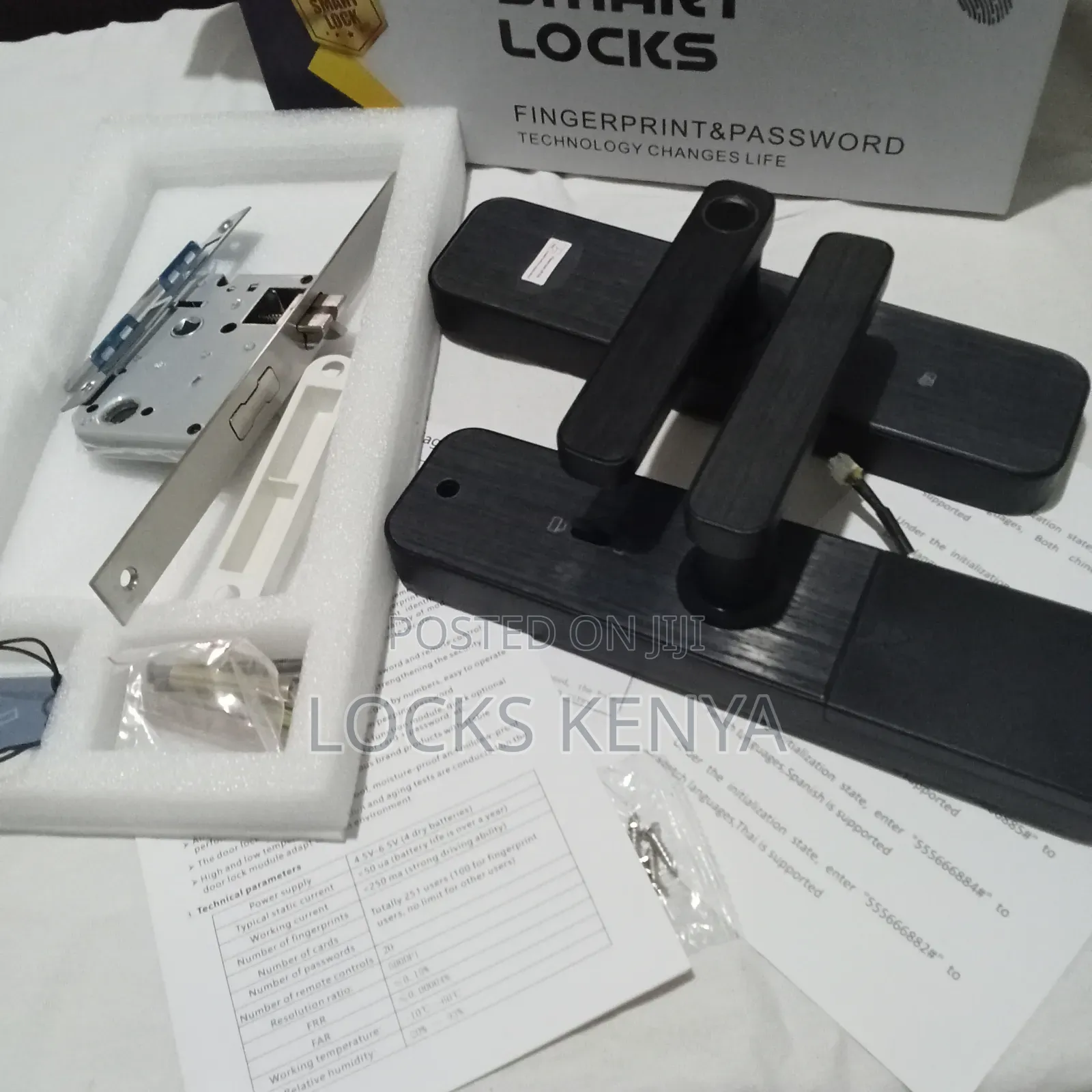 Passcode Fingerprint Lock For Office