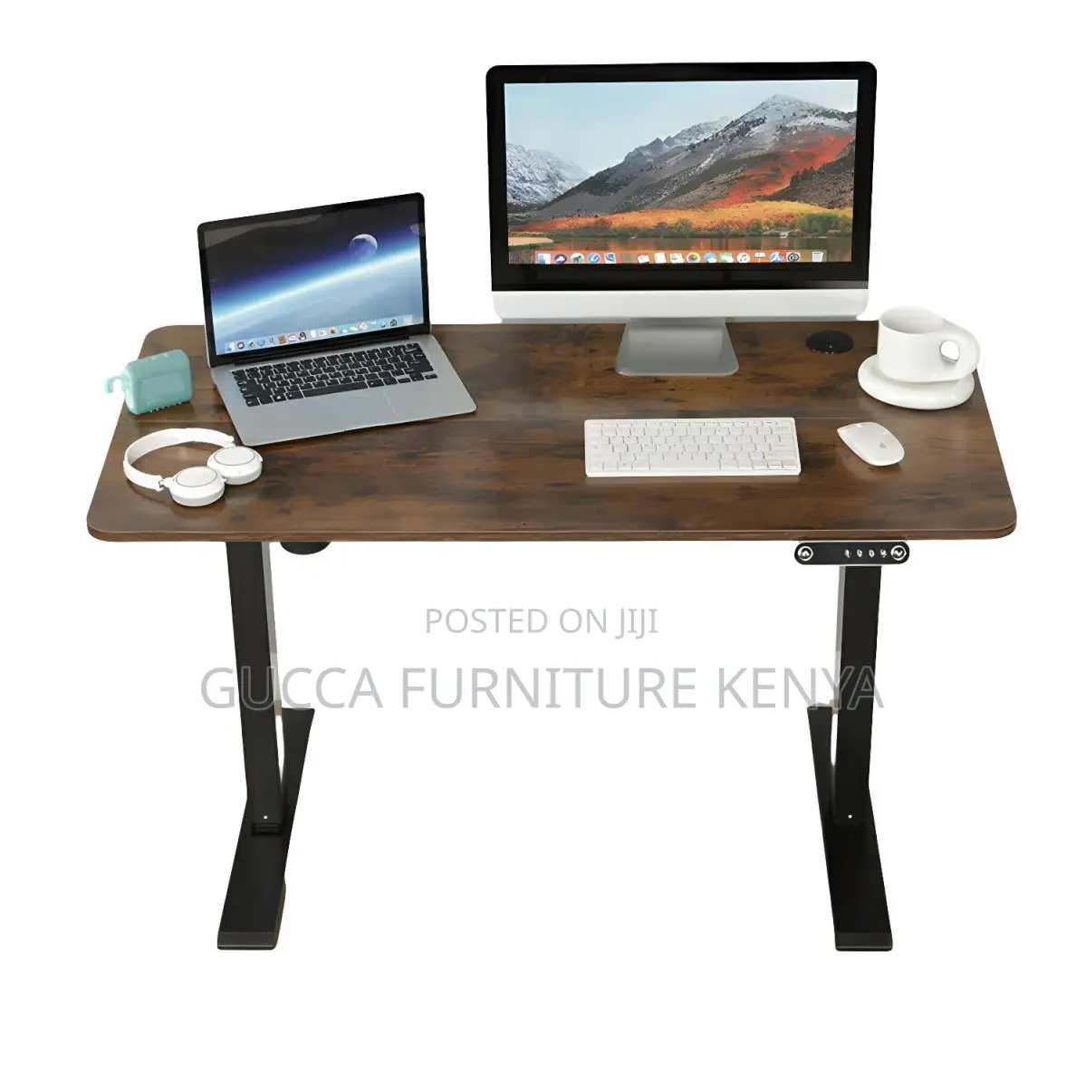 Office Chairs: Modern Style Brown Writing Standing Desk