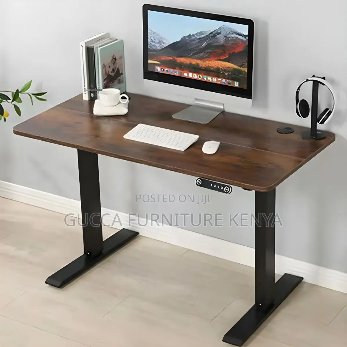 Office Chairs: Modern Style Brown Writing Standing Desk