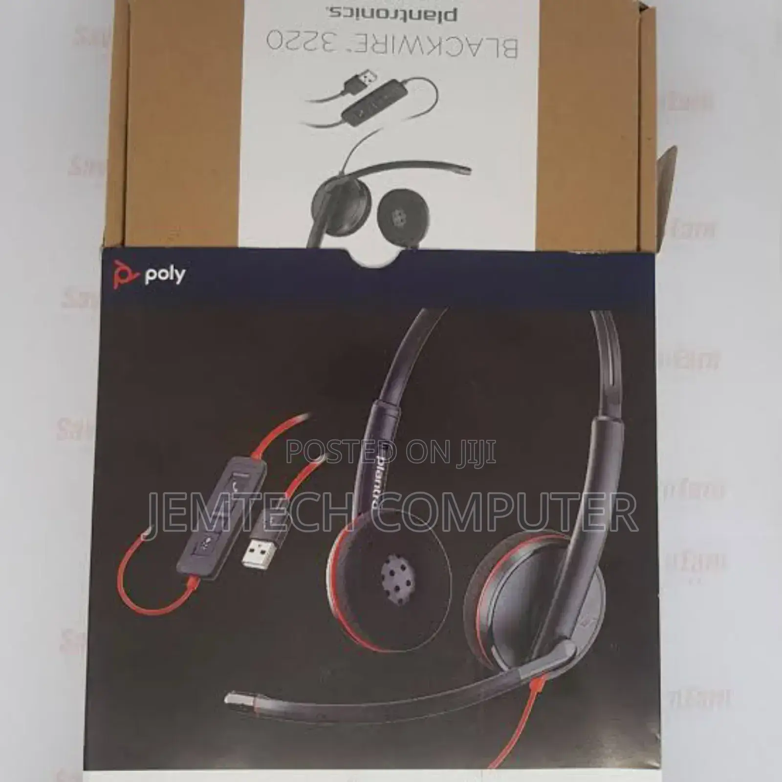 Plantronics Blackwire (3320)Headset Wired Dual-Ear (Stereo)
