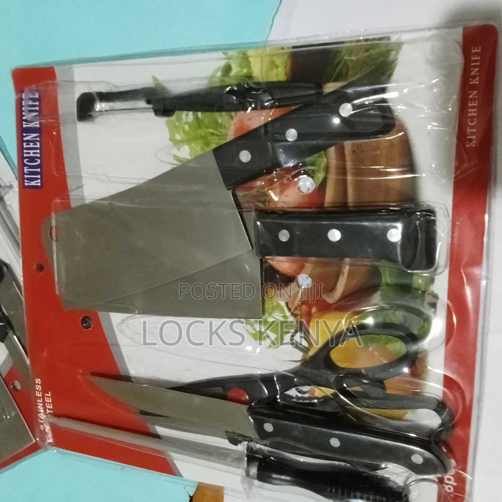 Durable Knife Set Black