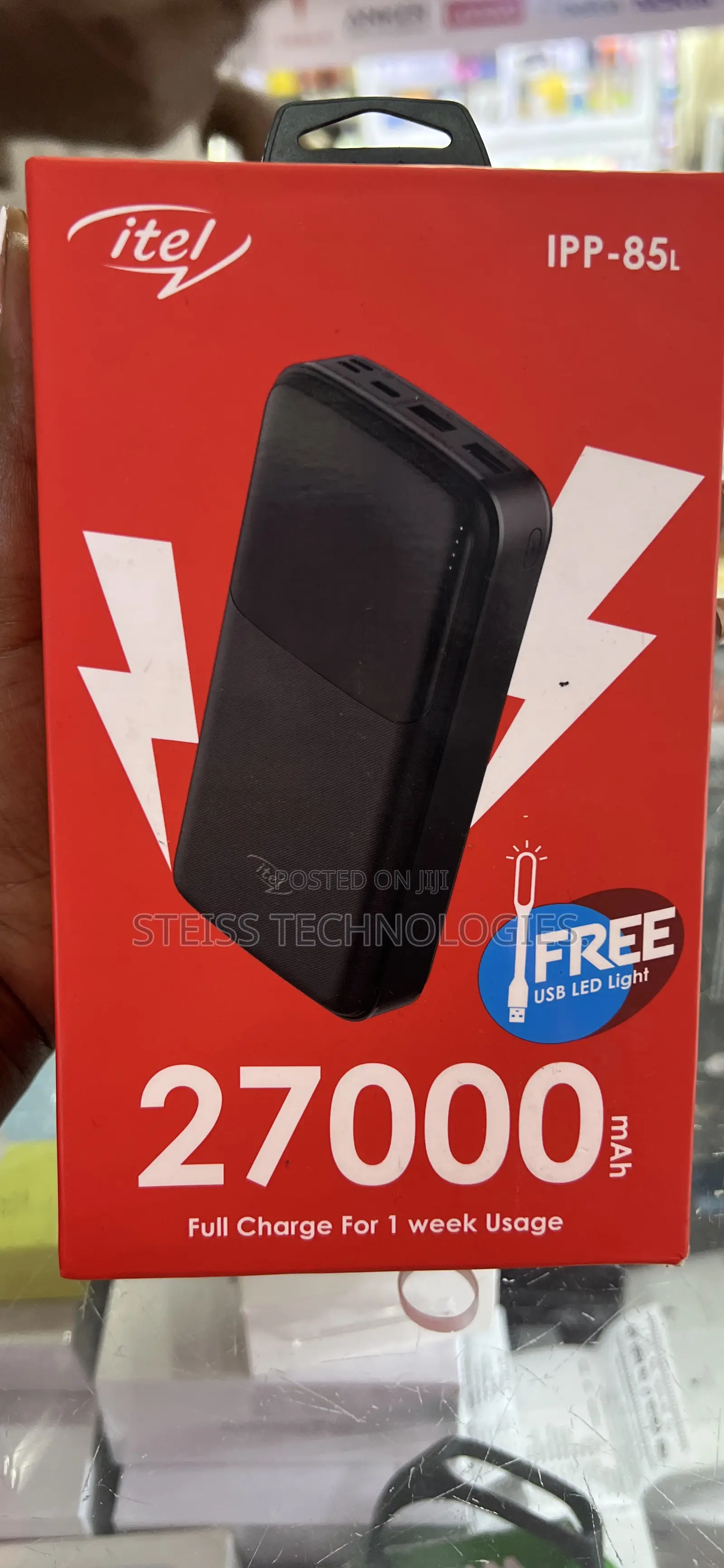 Itel 27000mah Powerbank.