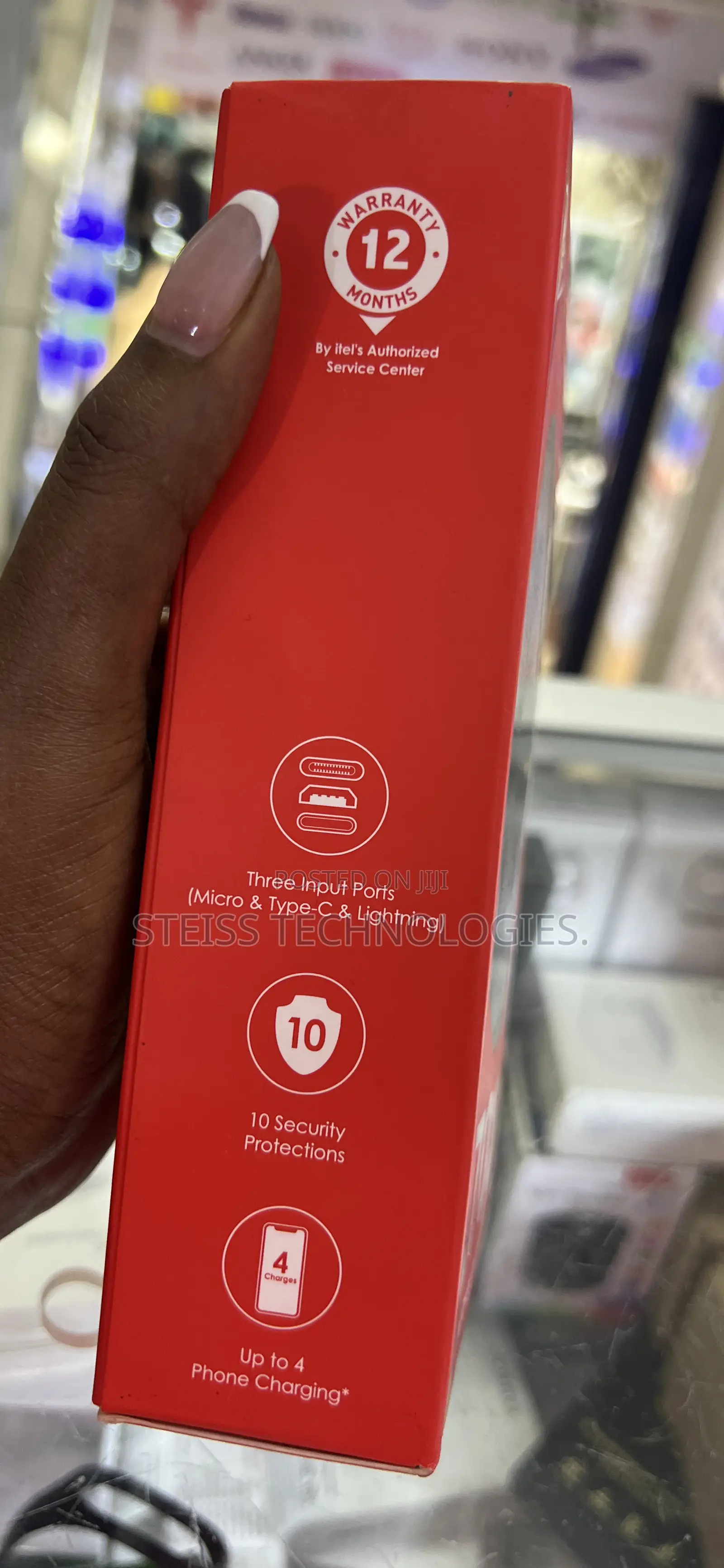 Itel 27000mah Powerbank.