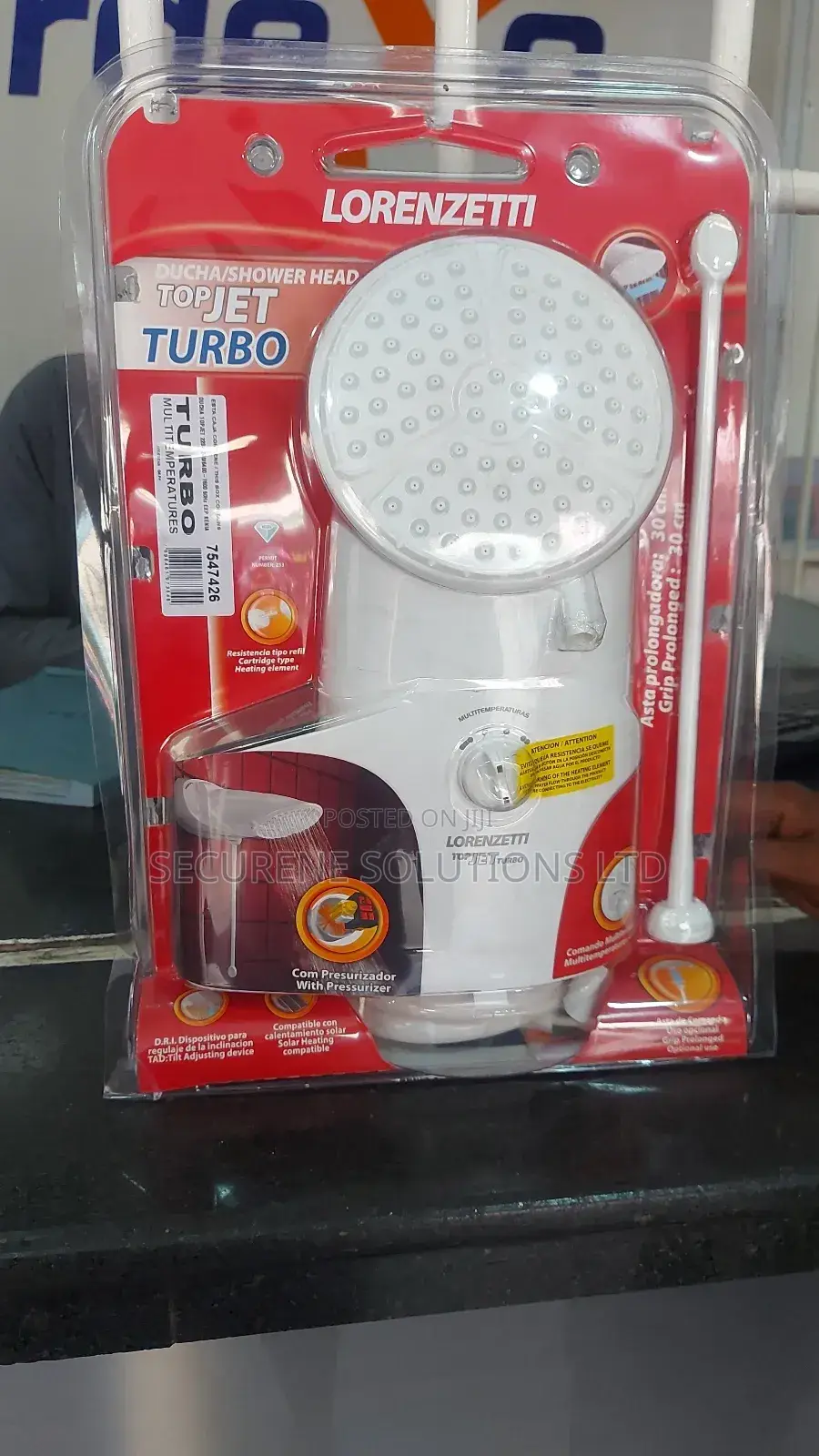 Original Lorenzetti Top Jet Turbo Shower