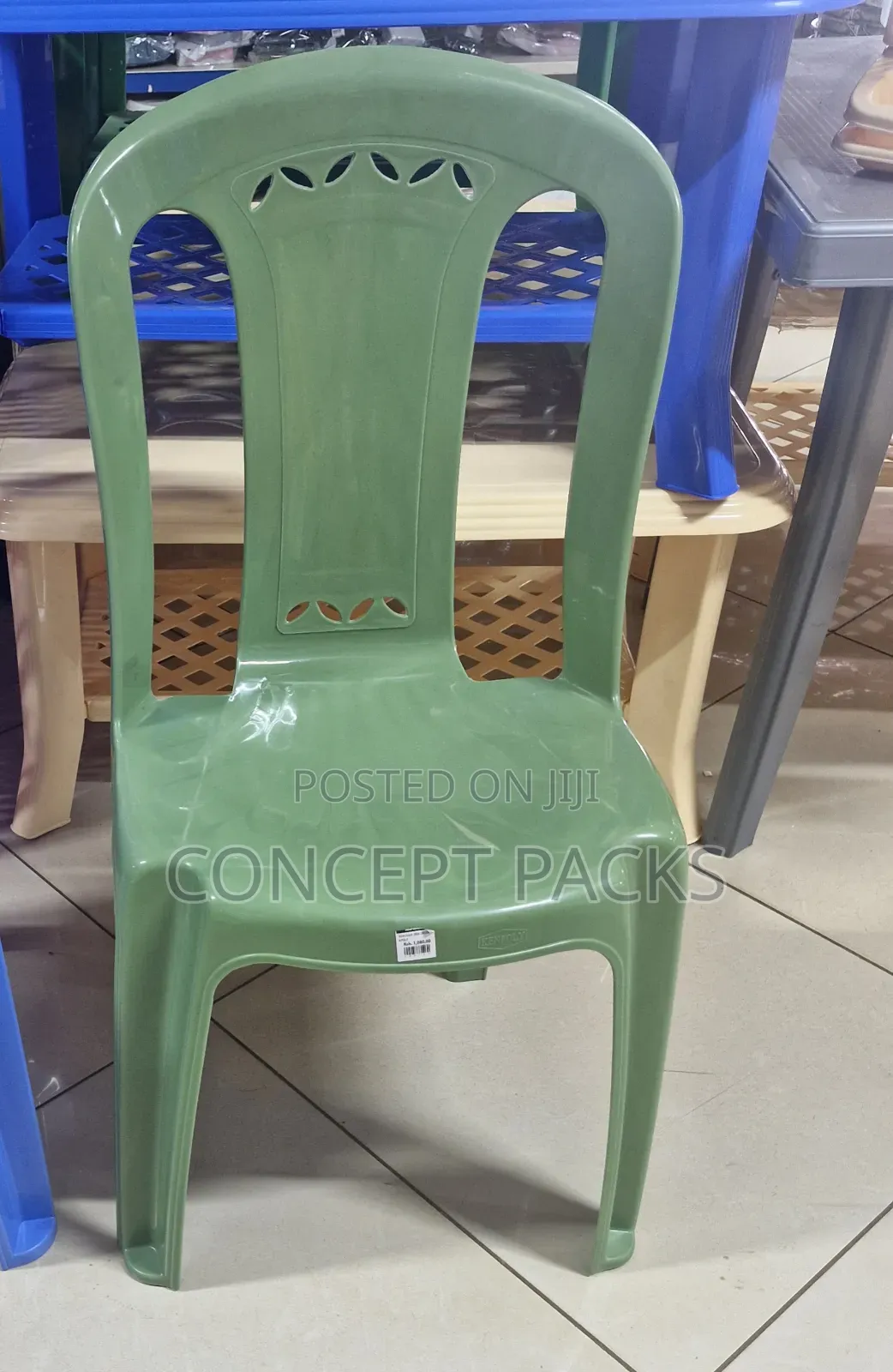 White Heavy Duty Chair. 2006