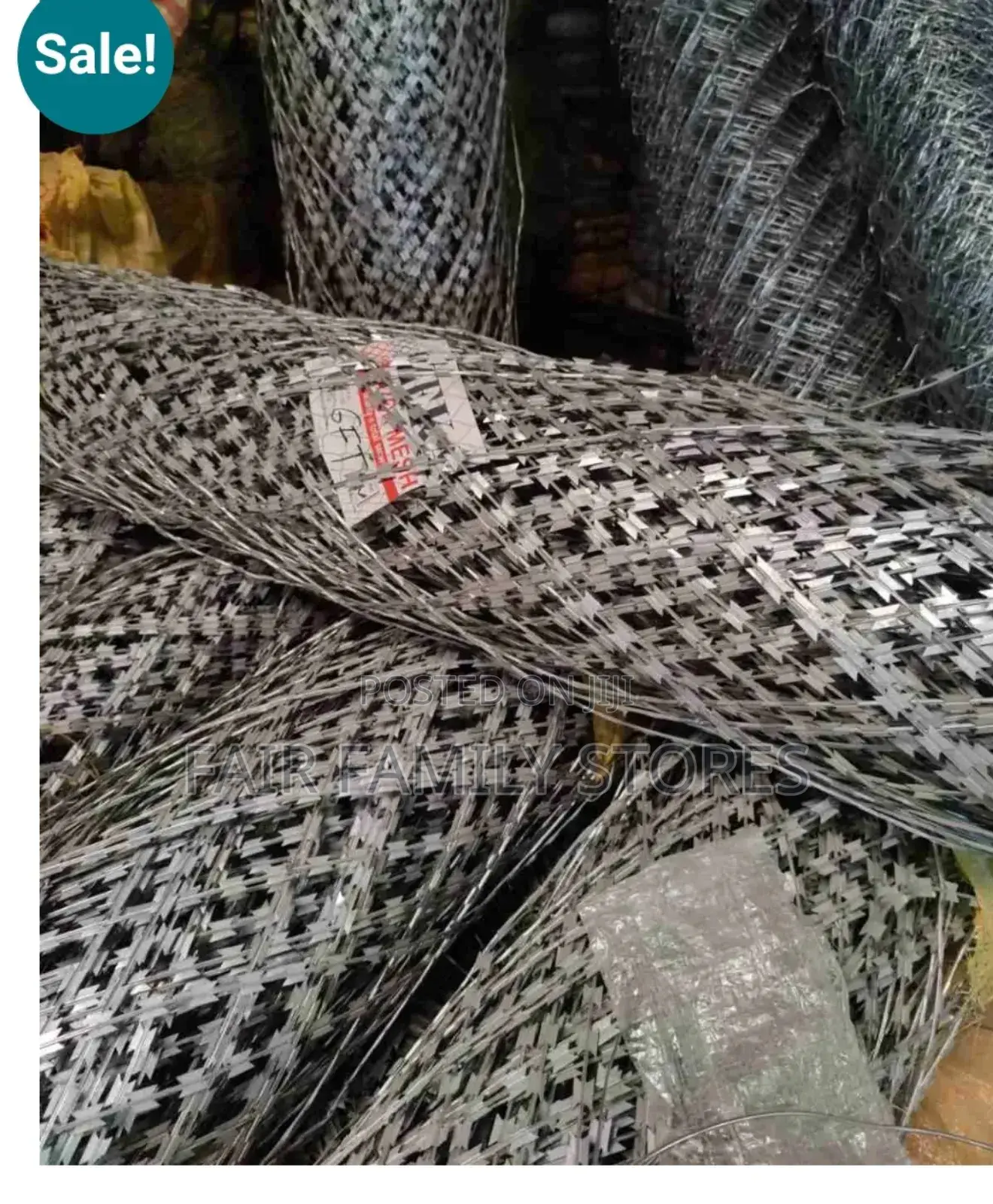 Zeka Welded Razor Wire/Mesh 6fts(30 Meters Long)