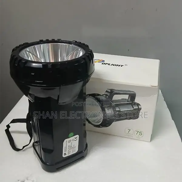 ABS Plastic Portable Rechargeable High Brightness Flashlight