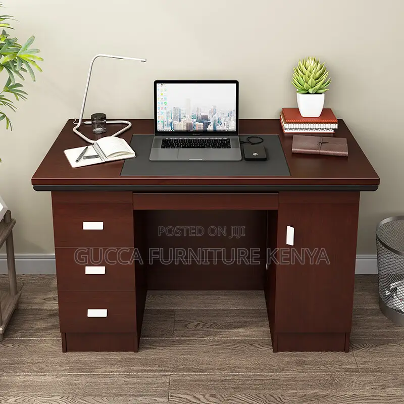 Office Tables:120cm Simple Secure Executive Staff Desk