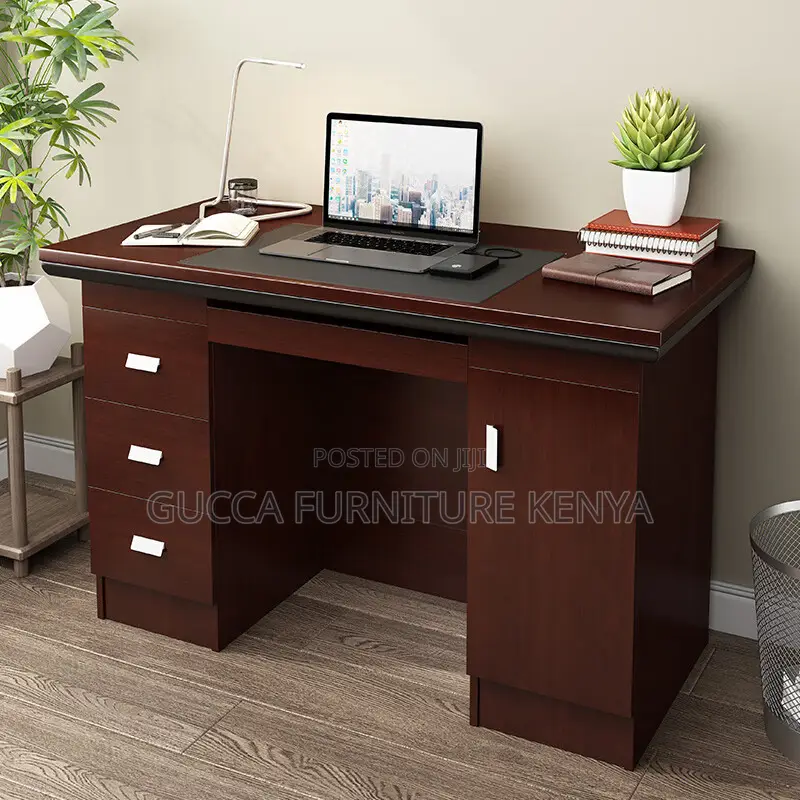 Office Tables:120cm Simple Secure Executive Staff Desk